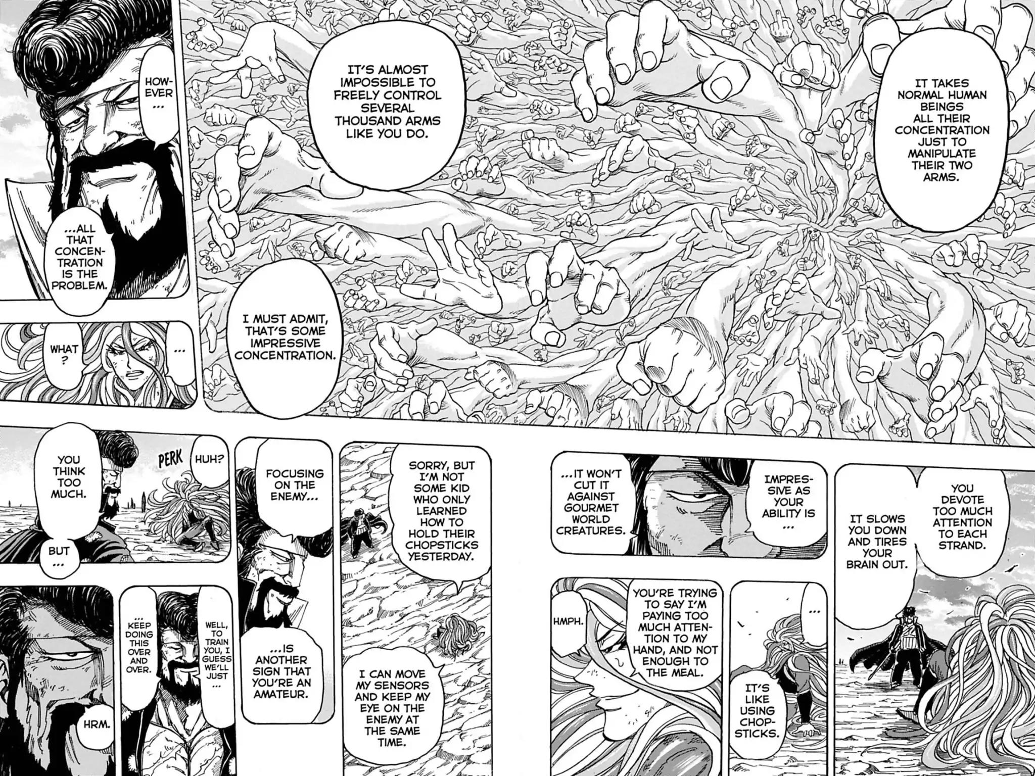 Toriko Chapter 152 page 5 - Chapter 152: Vol.17 Gourmet 152: Gut Instinct!!