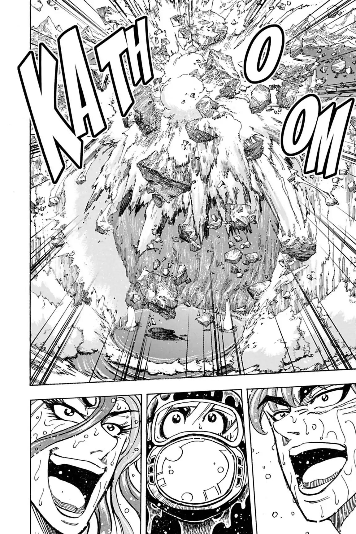 Toriko Chapter 153 page 16 - Chapter 153: Vol.17 Gourmet 153: Twin Spiked Punch!!