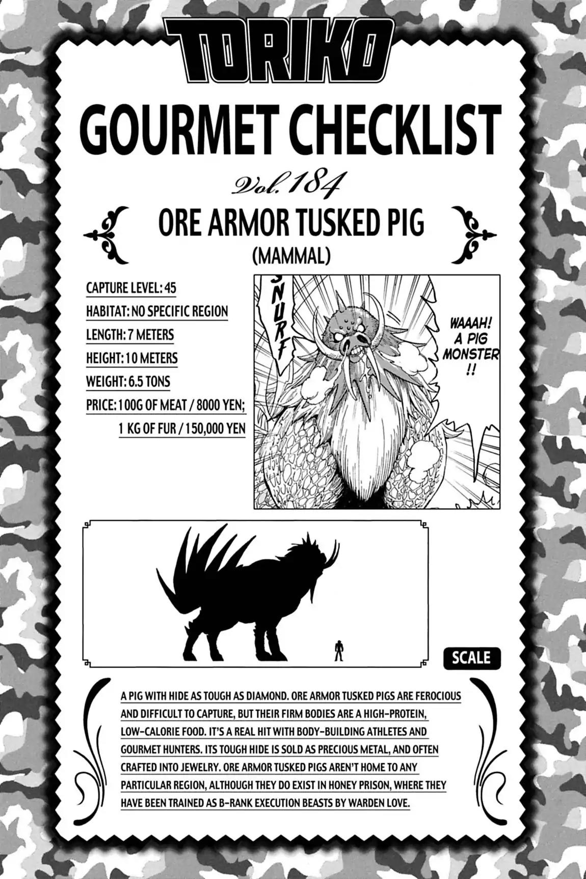 Toriko Chapter 153 page 22 - Chapter 153: Vol.17 Gourmet 153: Twin Spiked Punch!!