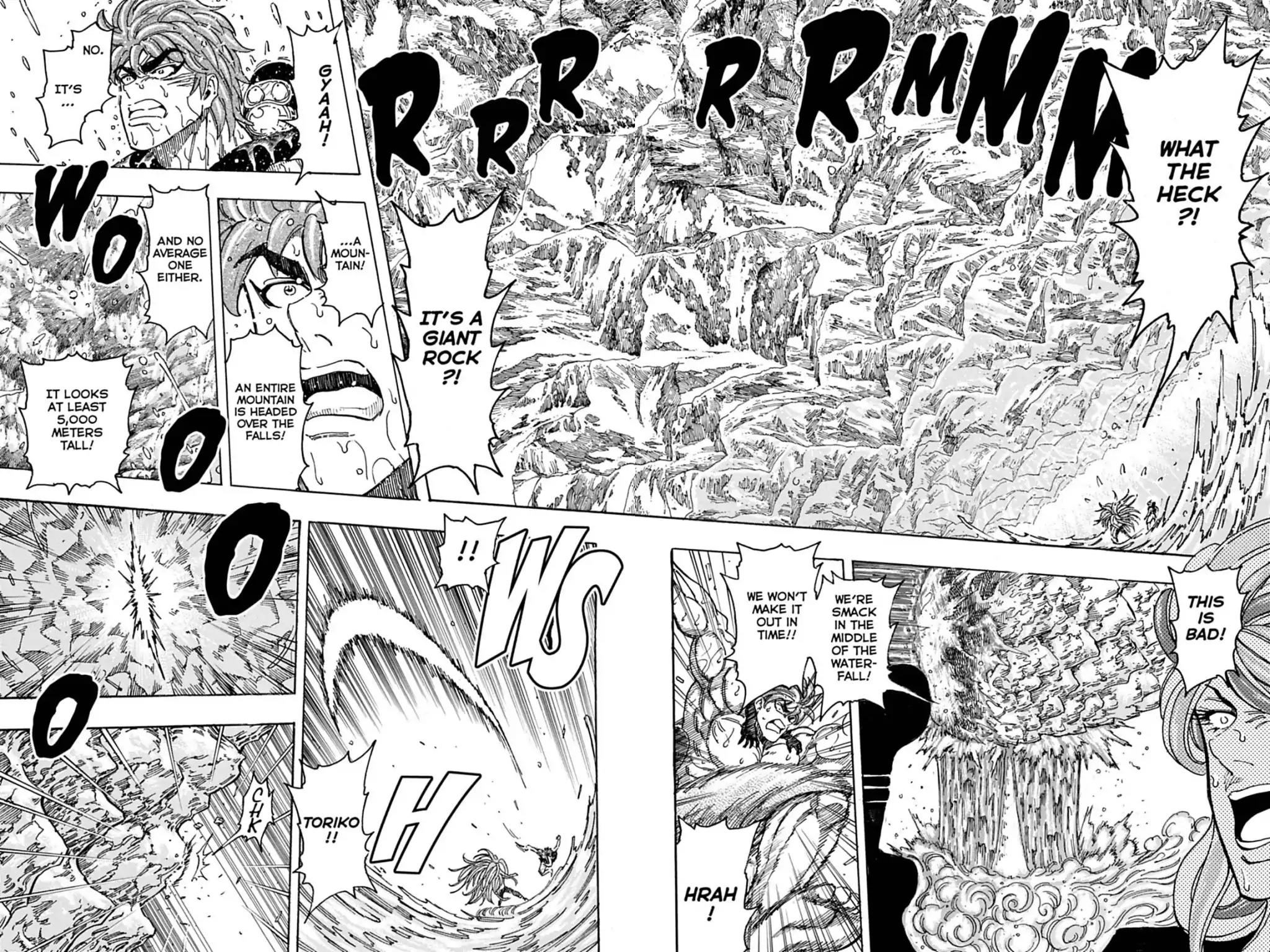 Toriko Chapter 153 page 9 - Chapter 153: Vol.17 Gourmet 153: Twin Spiked Punch!!
