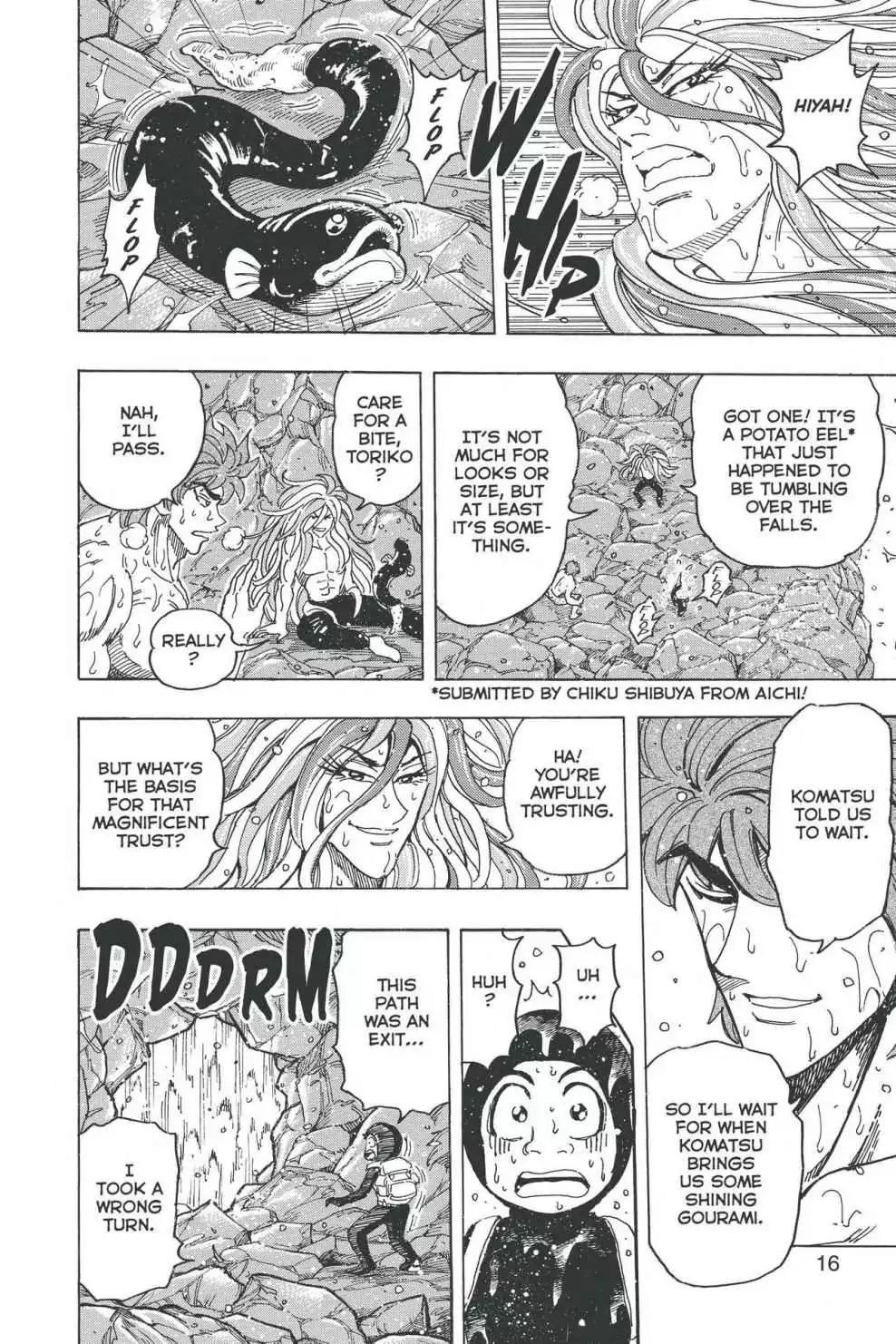 Toriko Chapter 154 page 16 - Chapter 154: Vol.18 Gourmet 154: Komatsu's Food Truck!!
