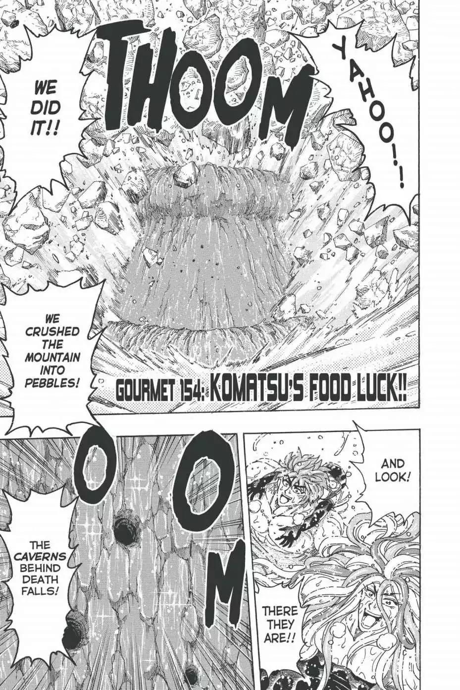 Toriko Chapter 154 page 7 - Chapter 154: Vol.18 Gourmet 154: Komatsu's Food Truck!!