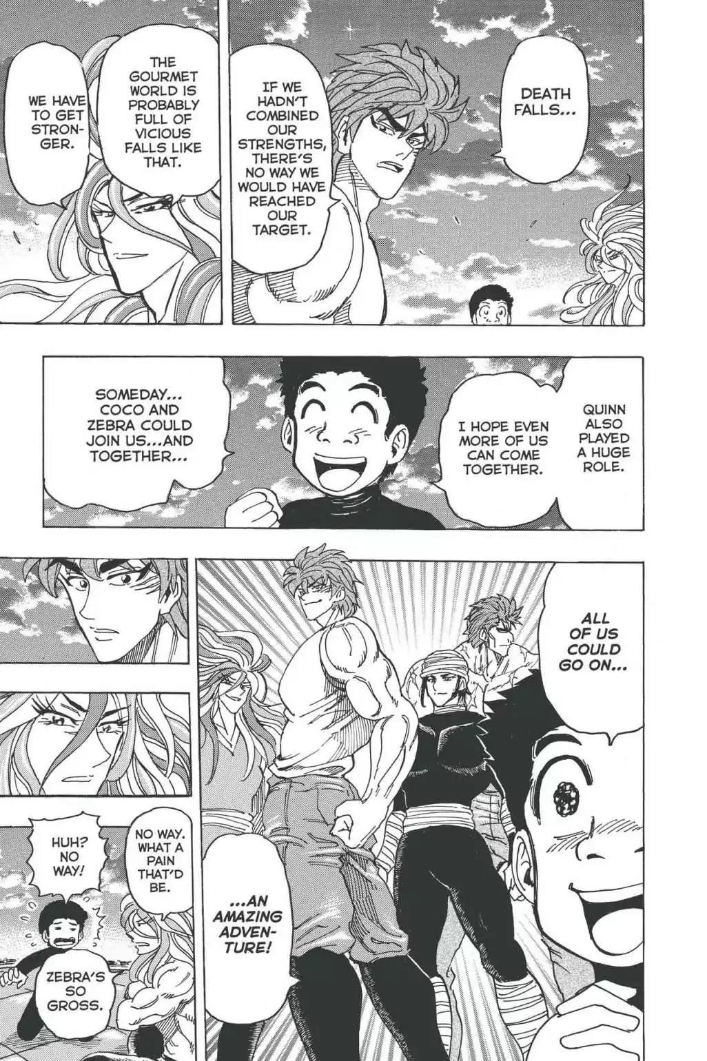 Toriko Chapter 155 page 17 - Chapter 155: Vol.18 Gourmet 155: A Taste of Shining Gourami!!
