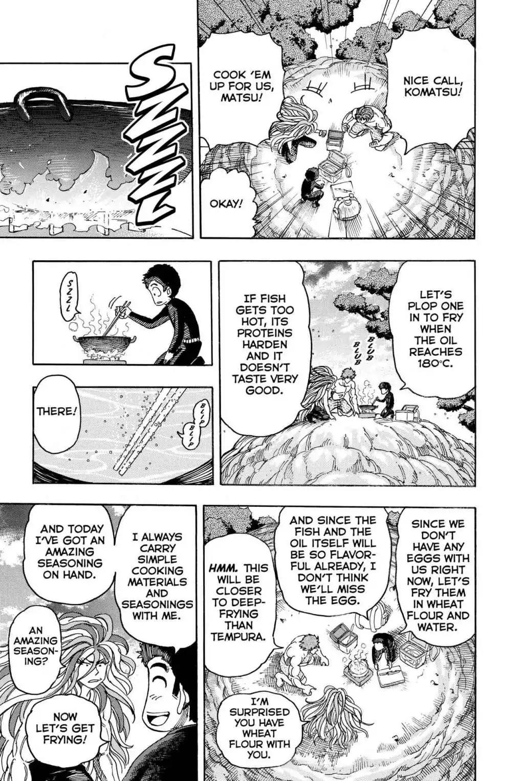 Toriko Chapter 155 page 5 - Chapter 155: Vol.18 Gourmet 155: A Taste of Shining Gourami!!