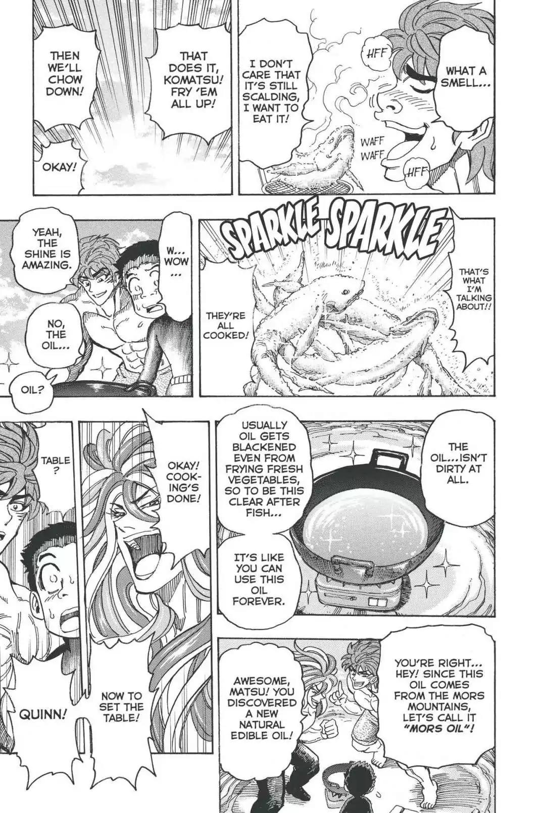 Toriko Chapter 155 page 7 - Chapter 155: Vol.18 Gourmet 155: A Taste of Shining Gourami!!