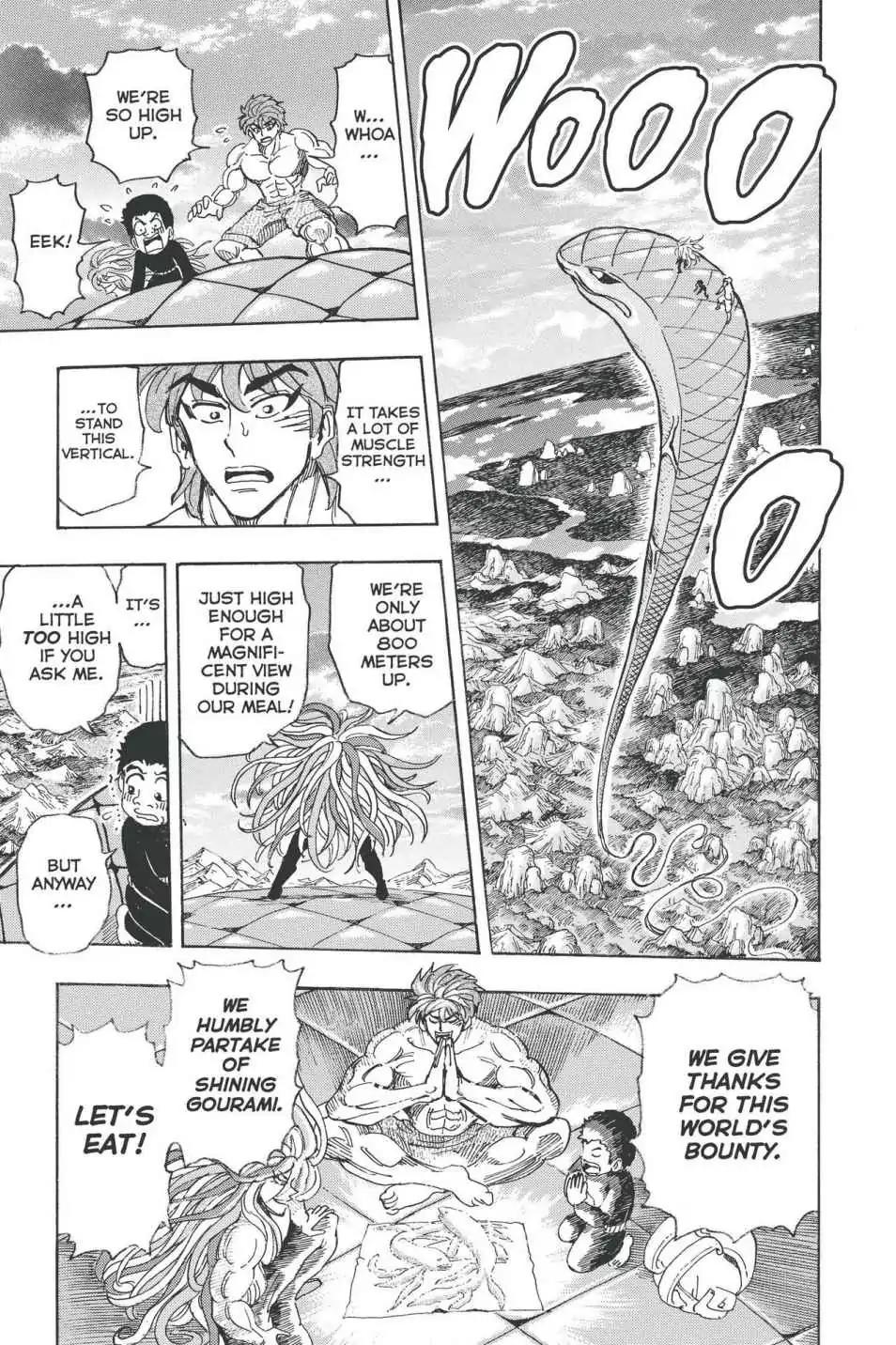 Toriko Chapter 155 page 9 - Chapter 155: Vol.18 Gourmet 155: A Taste of Shining Gourami!!