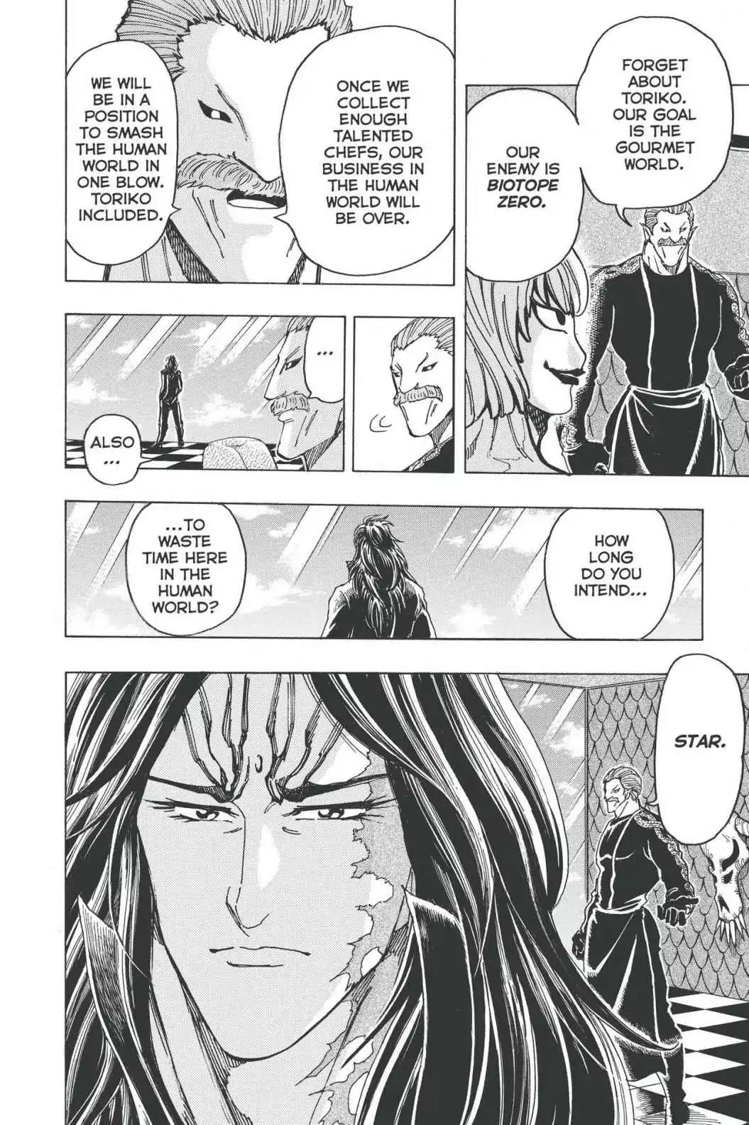 Toriko Chapter 156 page 9 - Chapter 156: Vol.18 Gourmet 156: The Chefs!!