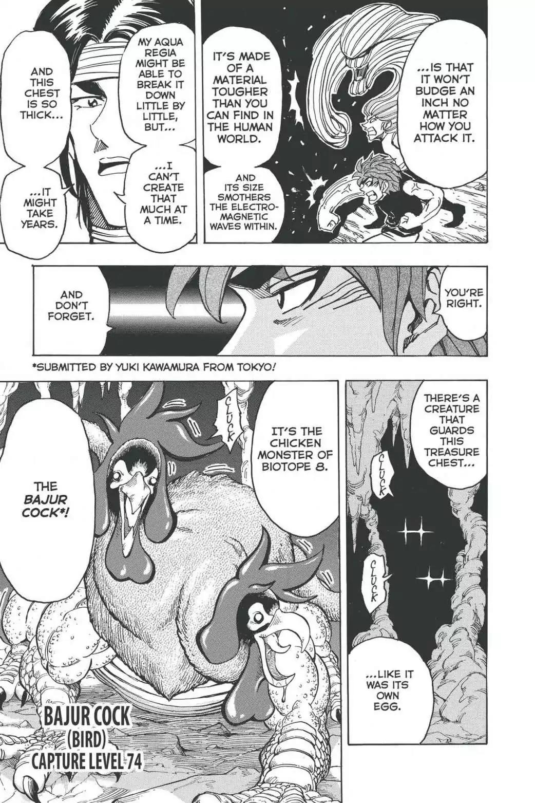 Toriko Chapter 157 page 10 - Chapter 157: Vol.18 Gourmet 157: The President's Treasure Chest!!