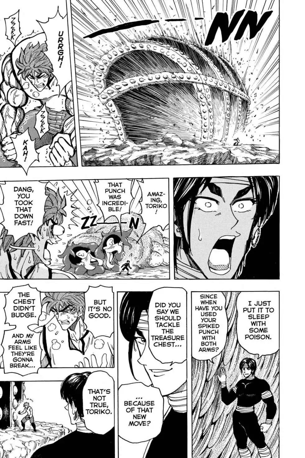 Toriko Chapter 157 page 14 - Chapter 157: Vol.18 Gourmet 157: The President's Treasure Chest!!