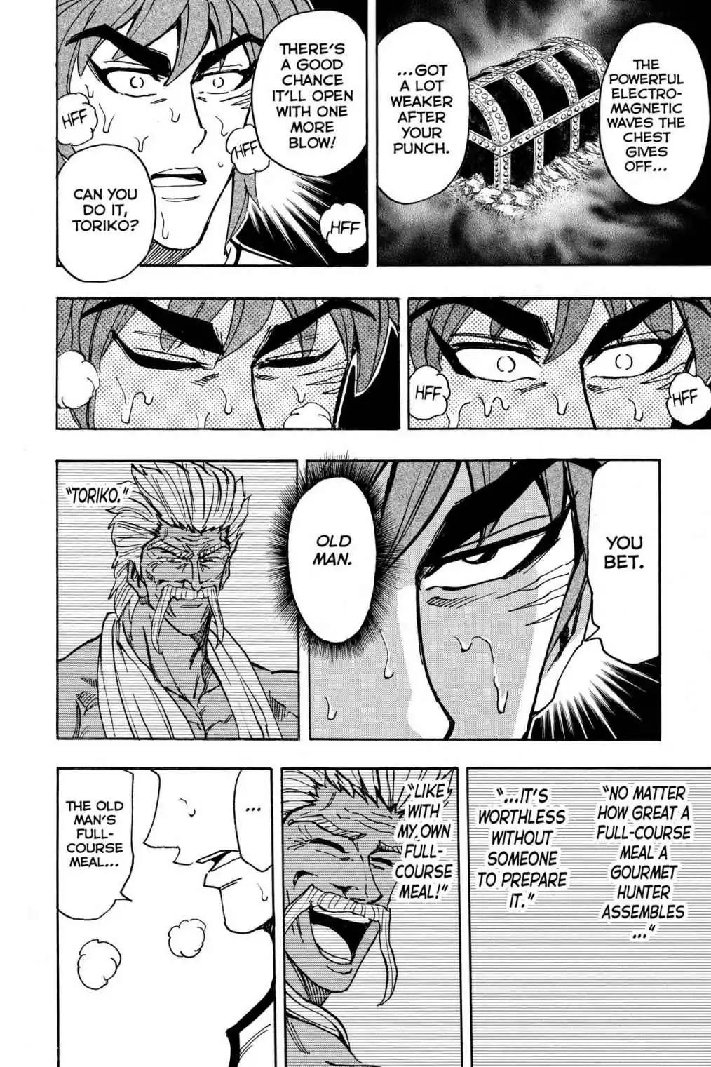 Toriko Chapter 157 page 15 - Chapter 157: Vol.18 Gourmet 157: The President's Treasure Chest!!
