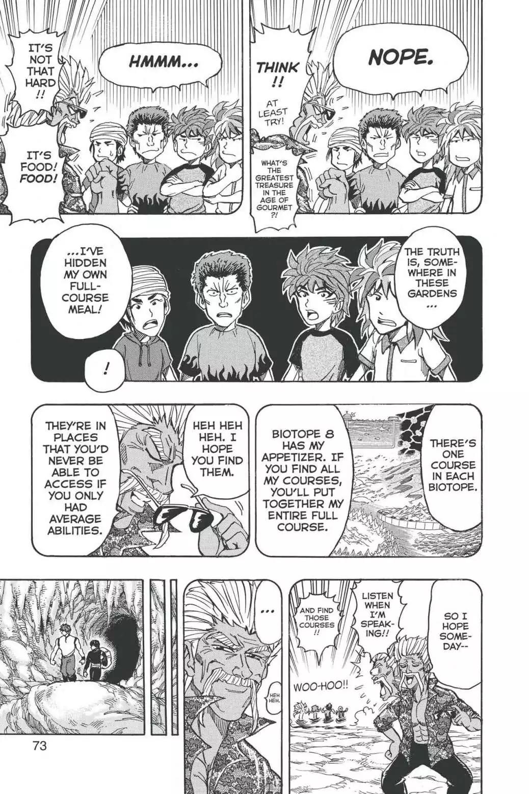 Toriko Chapter 157 page 8 - Chapter 157: Vol.18 Gourmet 157: The President's Treasure Chest!!