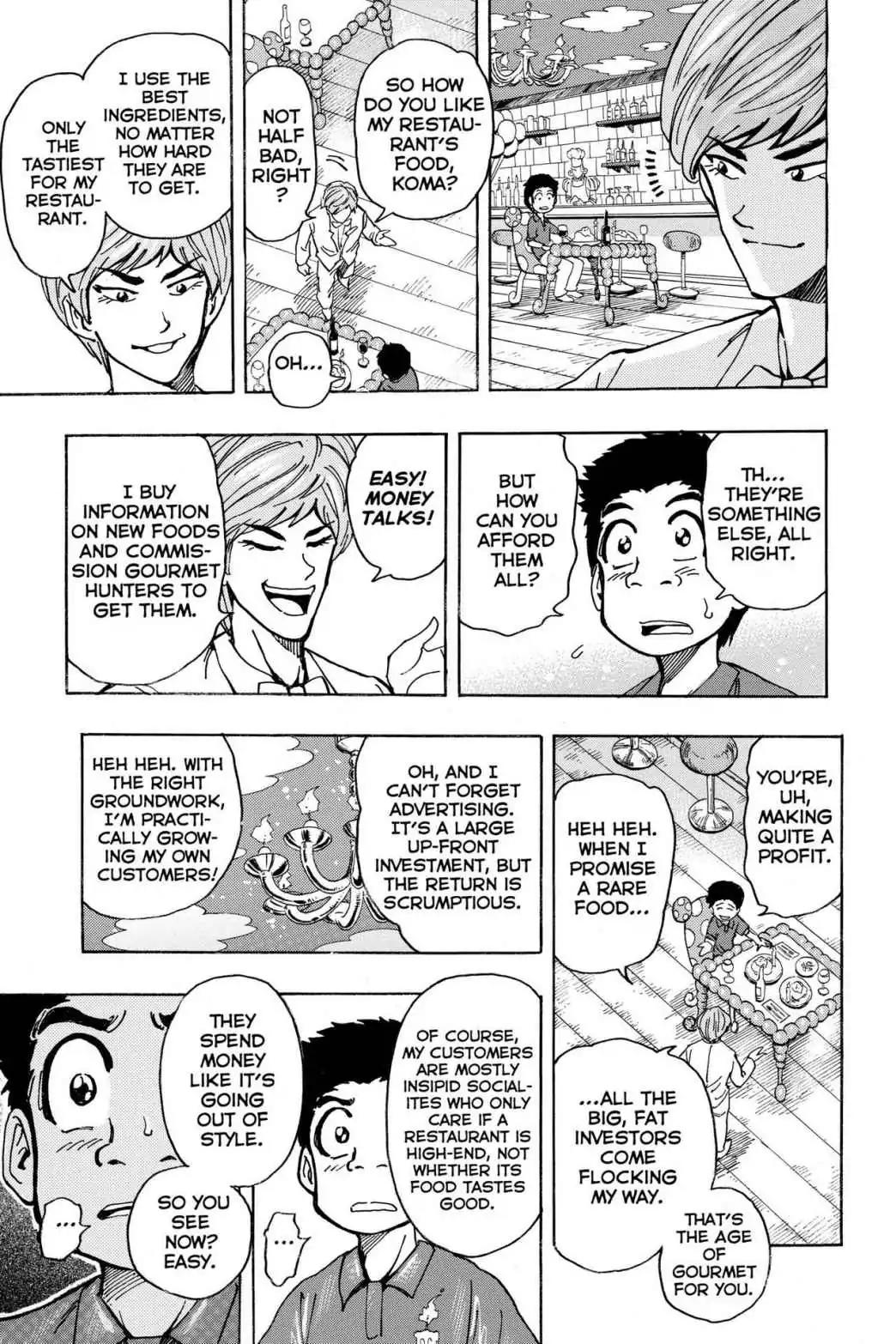 Toriko Chapter 158 page 9 - Chapter 158: Vol.18 Gourmet 158: Komatsu and Otake!!