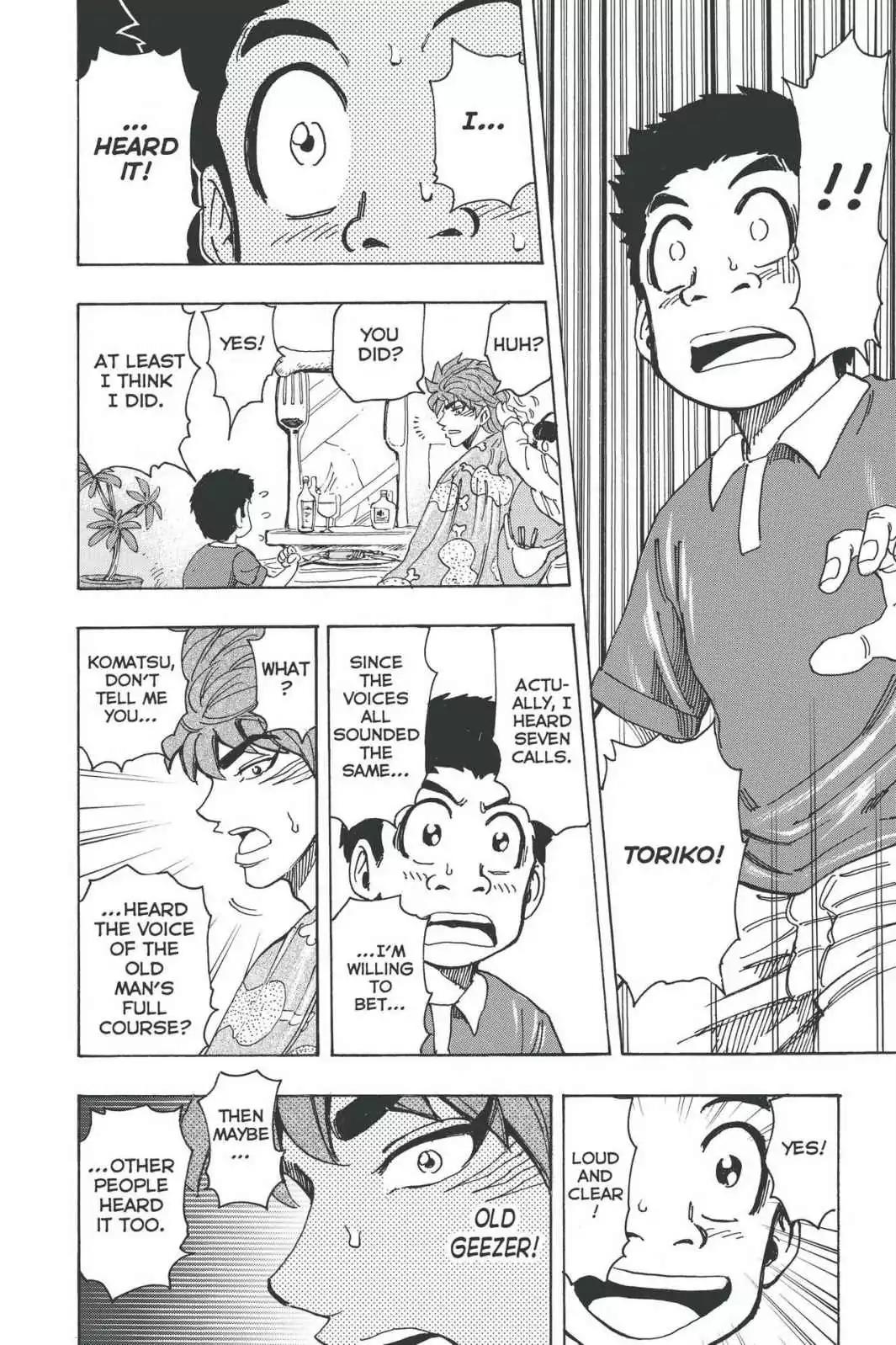 Toriko Chapter 159 page 12 - Chapter 159: Vol.18 Gourmet 159: Voice of the Full-Course Meal!!