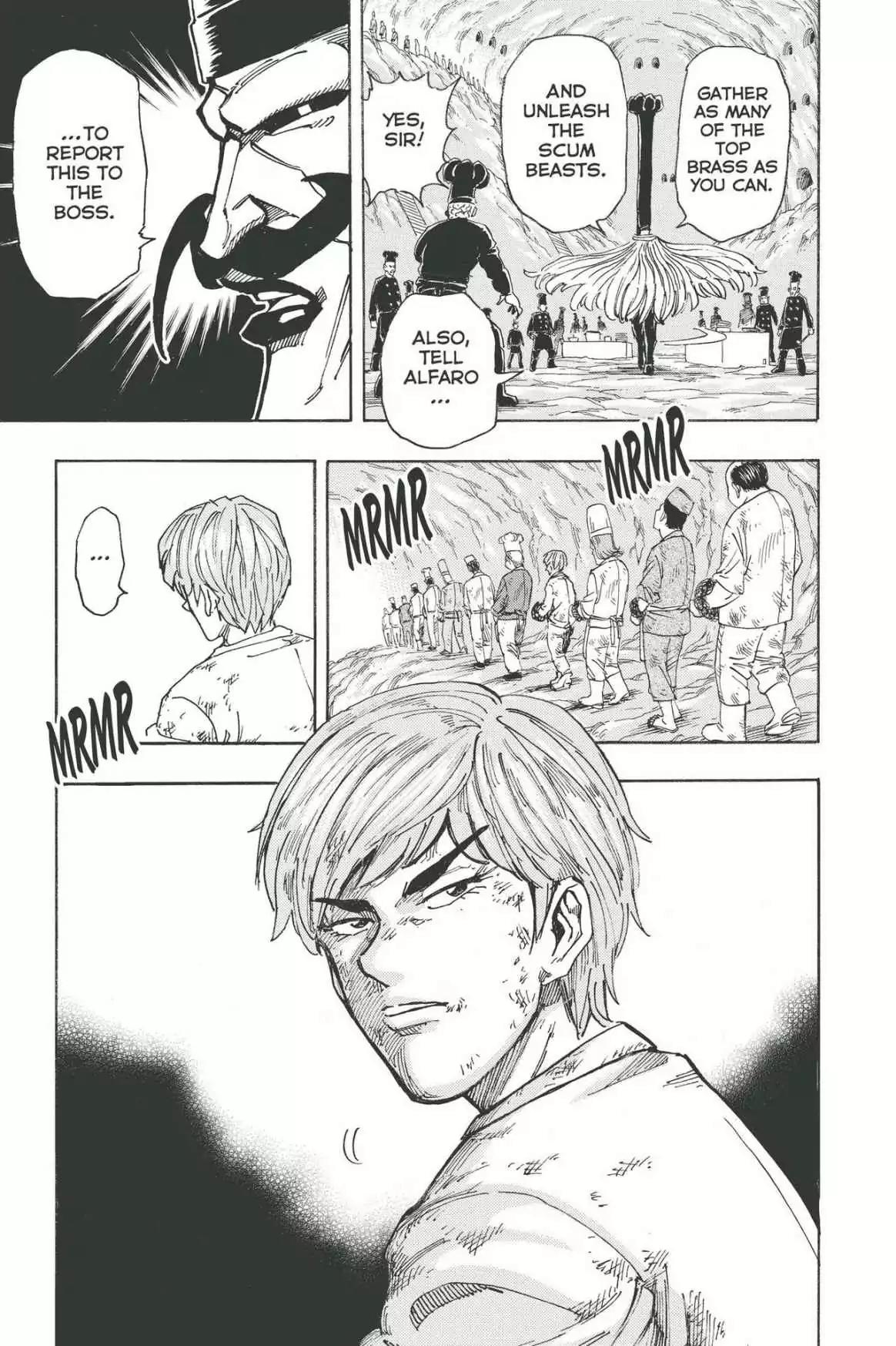 Toriko Chapter 159 page 17 - Chapter 159: Vol.18 Gourmet 159: Voice of the Full-Course Meal!!
