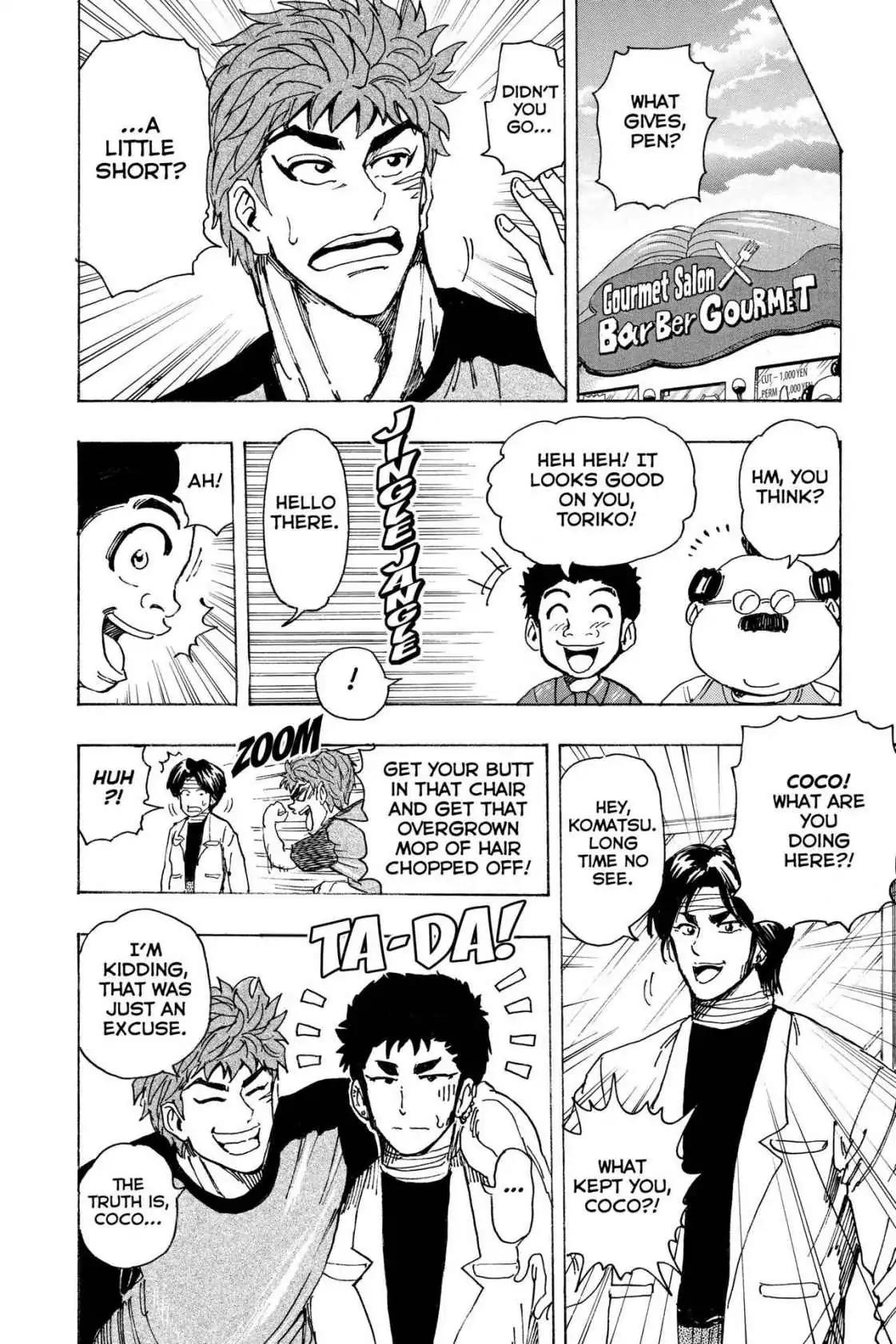 Toriko Chapter 159 page 18 - Chapter 159: Vol.18 Gourmet 159: Voice of the Full-Course Meal!!