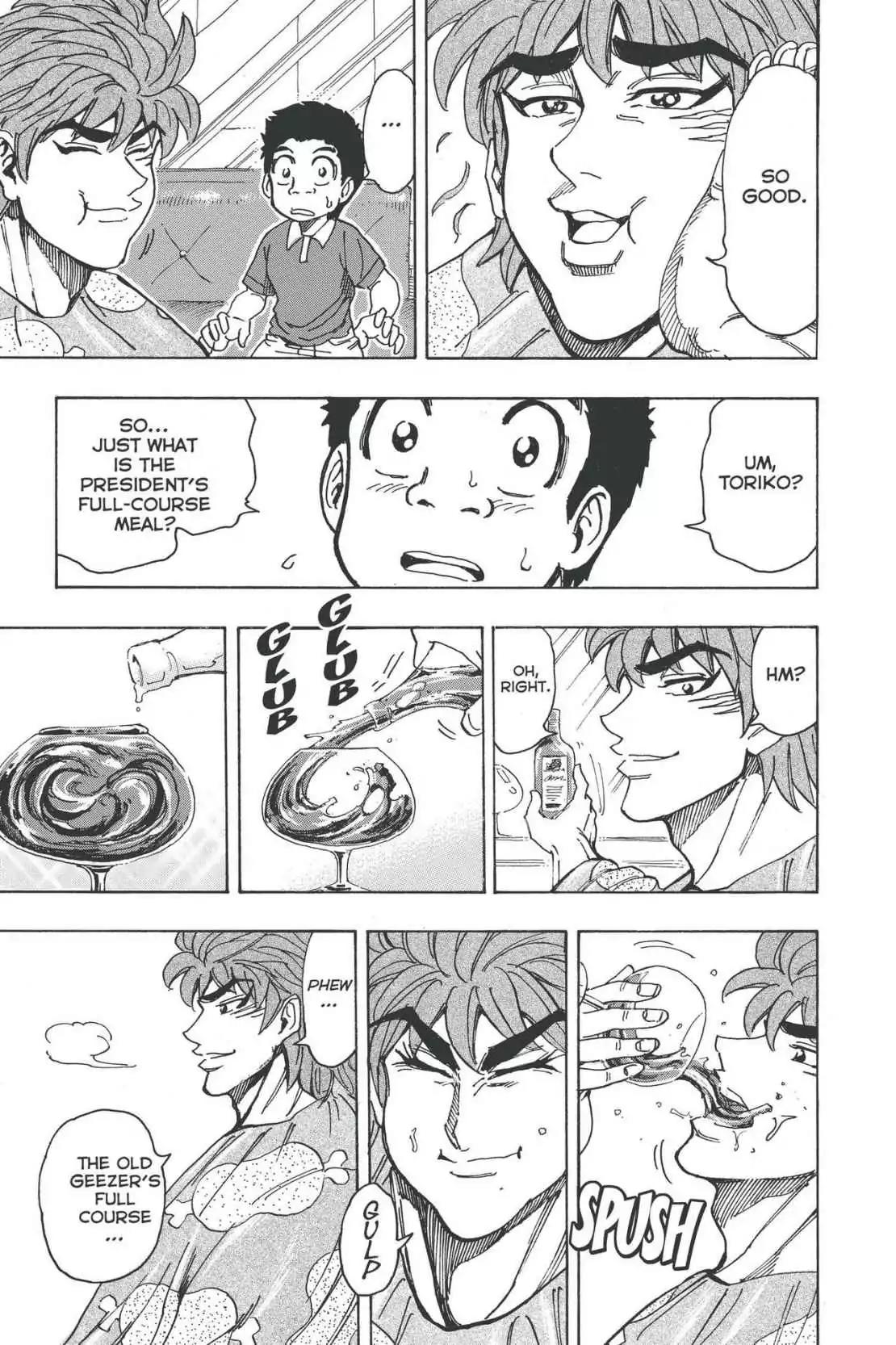 Toriko Chapter 159 page 9 - Chapter 159: Vol.18 Gourmet 159: Voice of the Full-Course Meal!!