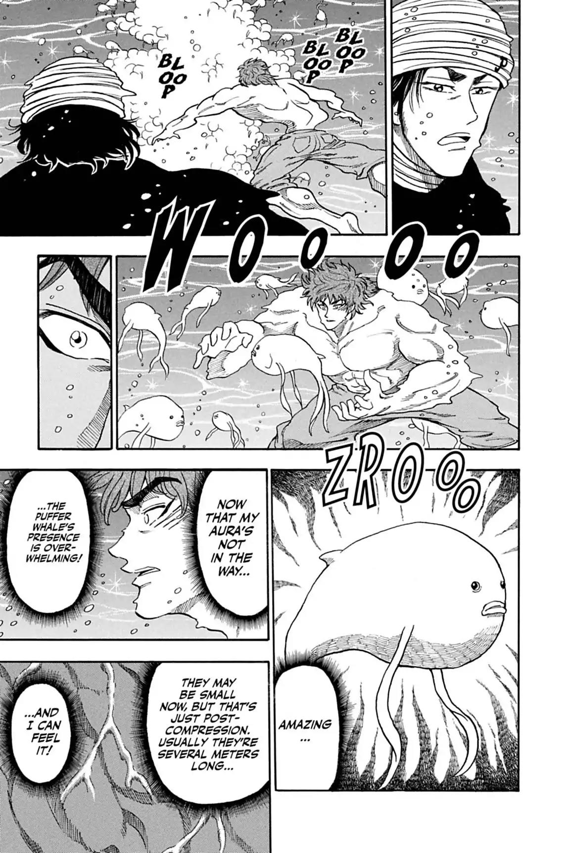 Toriko Chapter 16 page 9 - Chapter 16: Vol.2 Gourmet 16: You're Mine, Puffer Whale!!