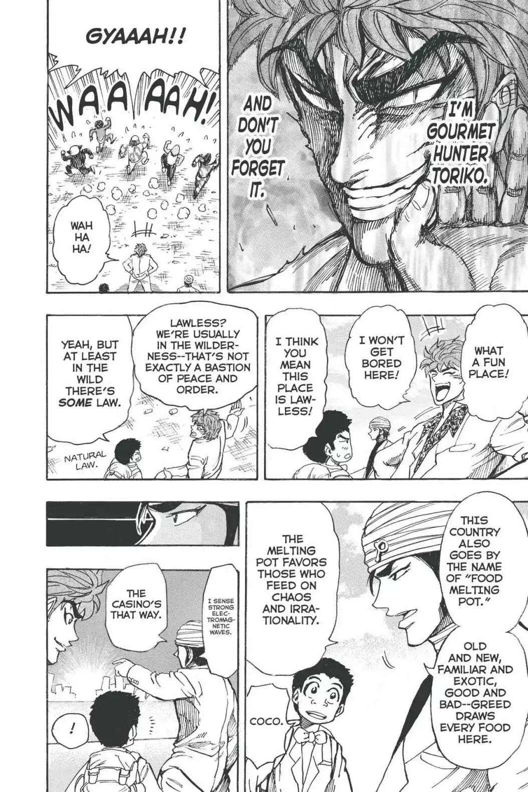 Toriko Chapter 160 page 13 - Chapter 160: Vol.18 Gourmet 160: Meteor Garlic!!