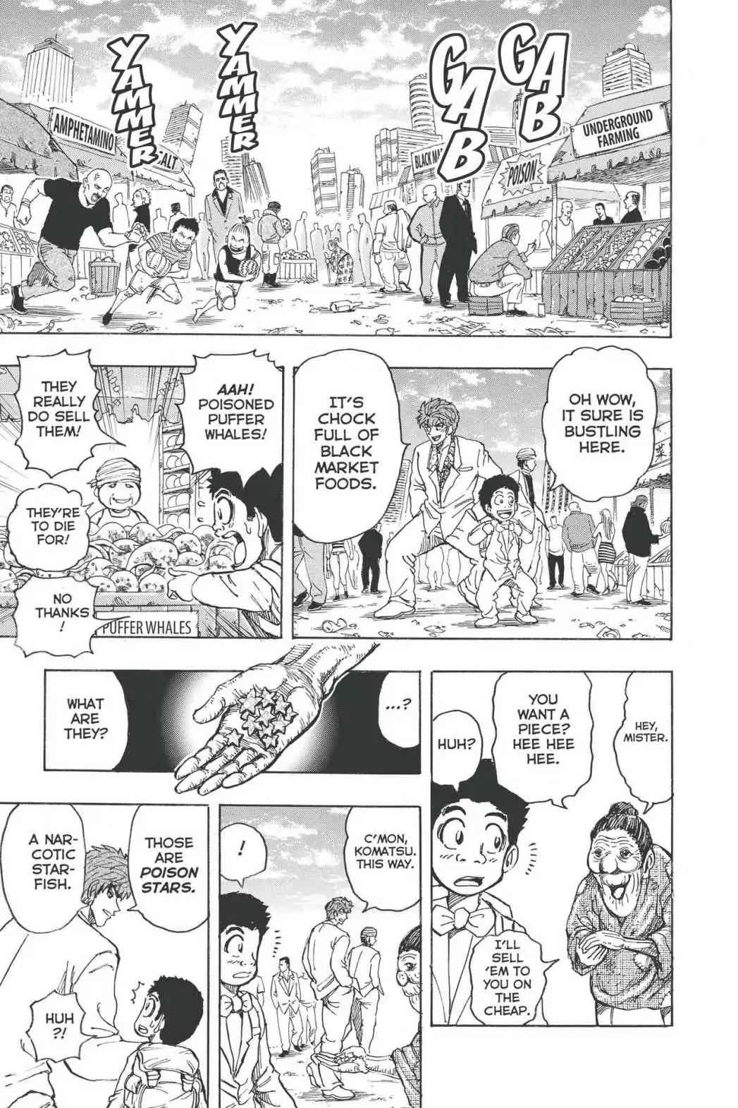 Toriko Chapter 160 page 14 - Chapter 160: Vol.18 Gourmet 160: Meteor Garlic!!