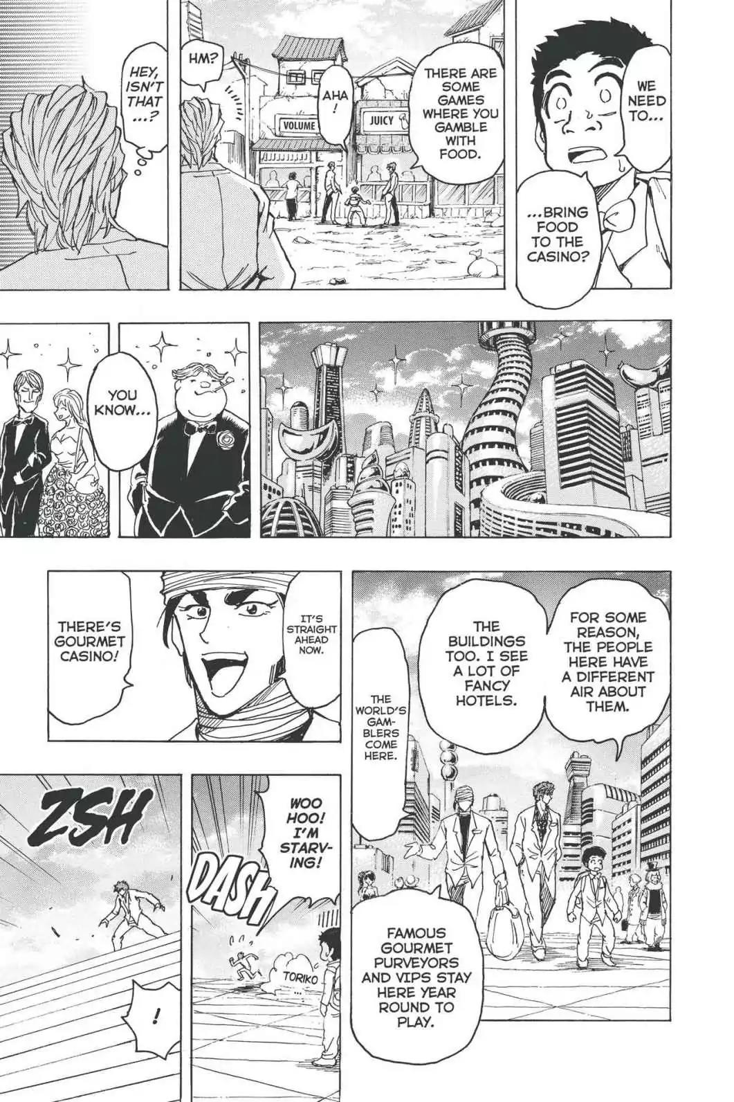 Toriko Chapter 160 page 16 - Chapter 160: Vol.18 Gourmet 160: Meteor Garlic!!
