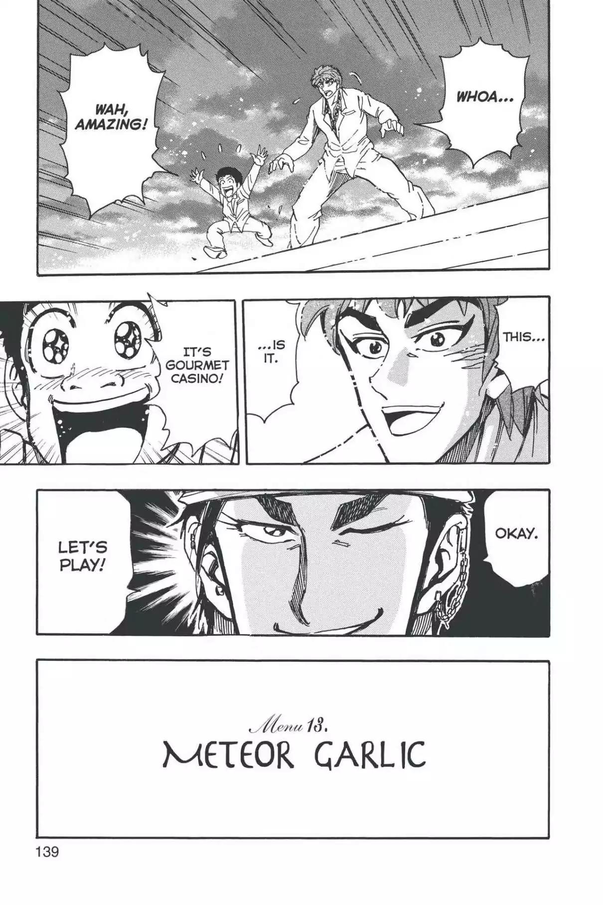 Toriko Chapter 160 page 18 - Chapter 160: Vol.18 Gourmet 160: Meteor Garlic!!