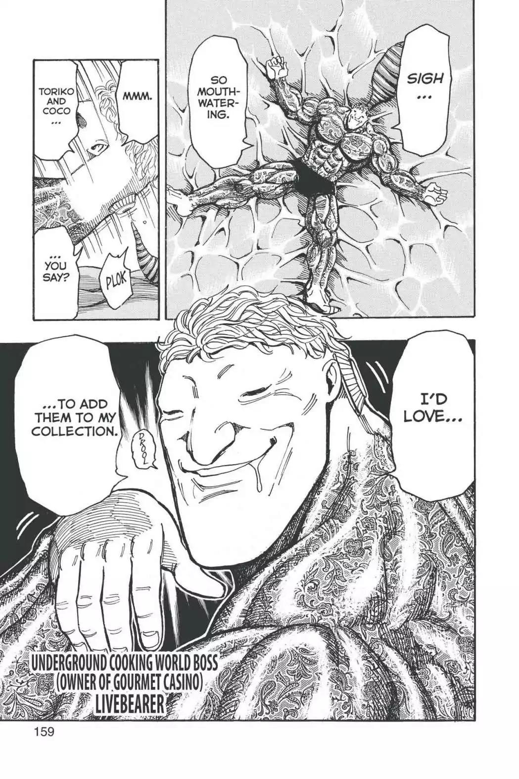 Toriko Chapter 161 page 18 - Chapter 161: Vol.18 Gourmet 161: Gourmet Casino!!