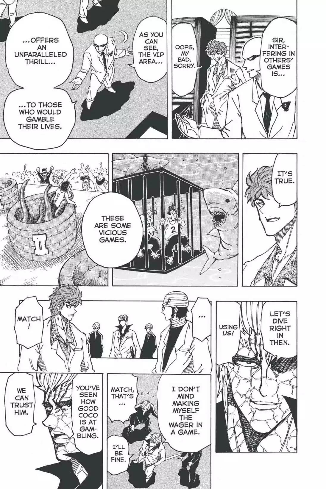 Toriko Chapter 162 page 16 - Chapter 162: Vol.18 Gourmet 162: Gambling Time!!