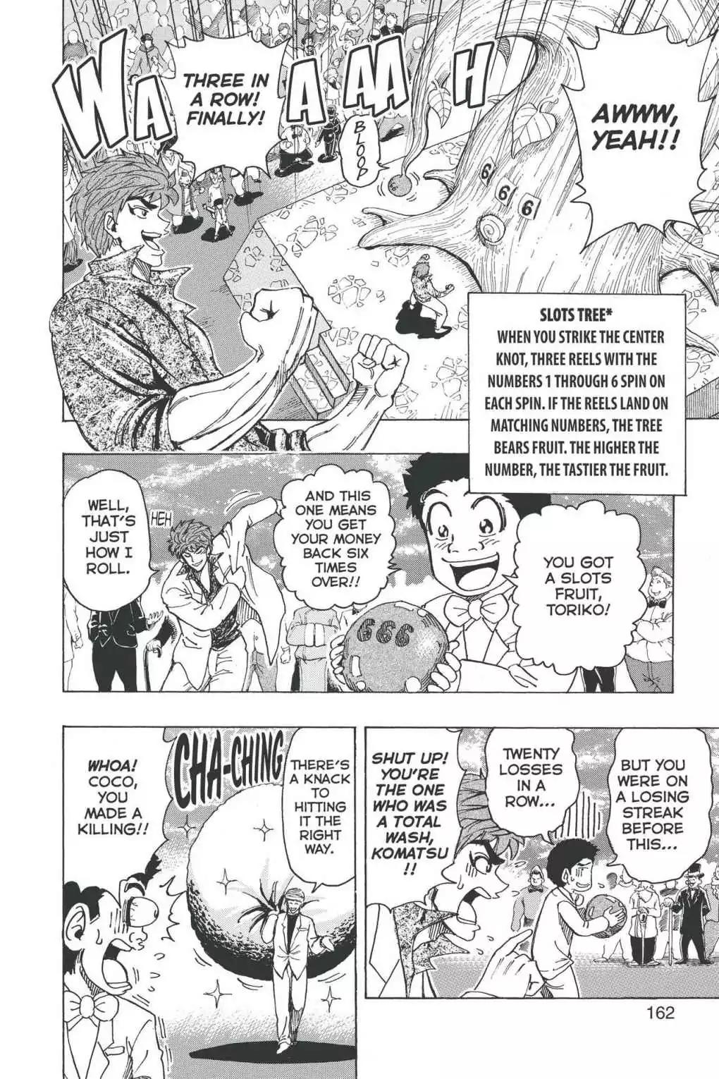 Toriko Chapter 162 page 2 - Chapter 162: Vol.18 Gourmet 162: Gambling Time!!