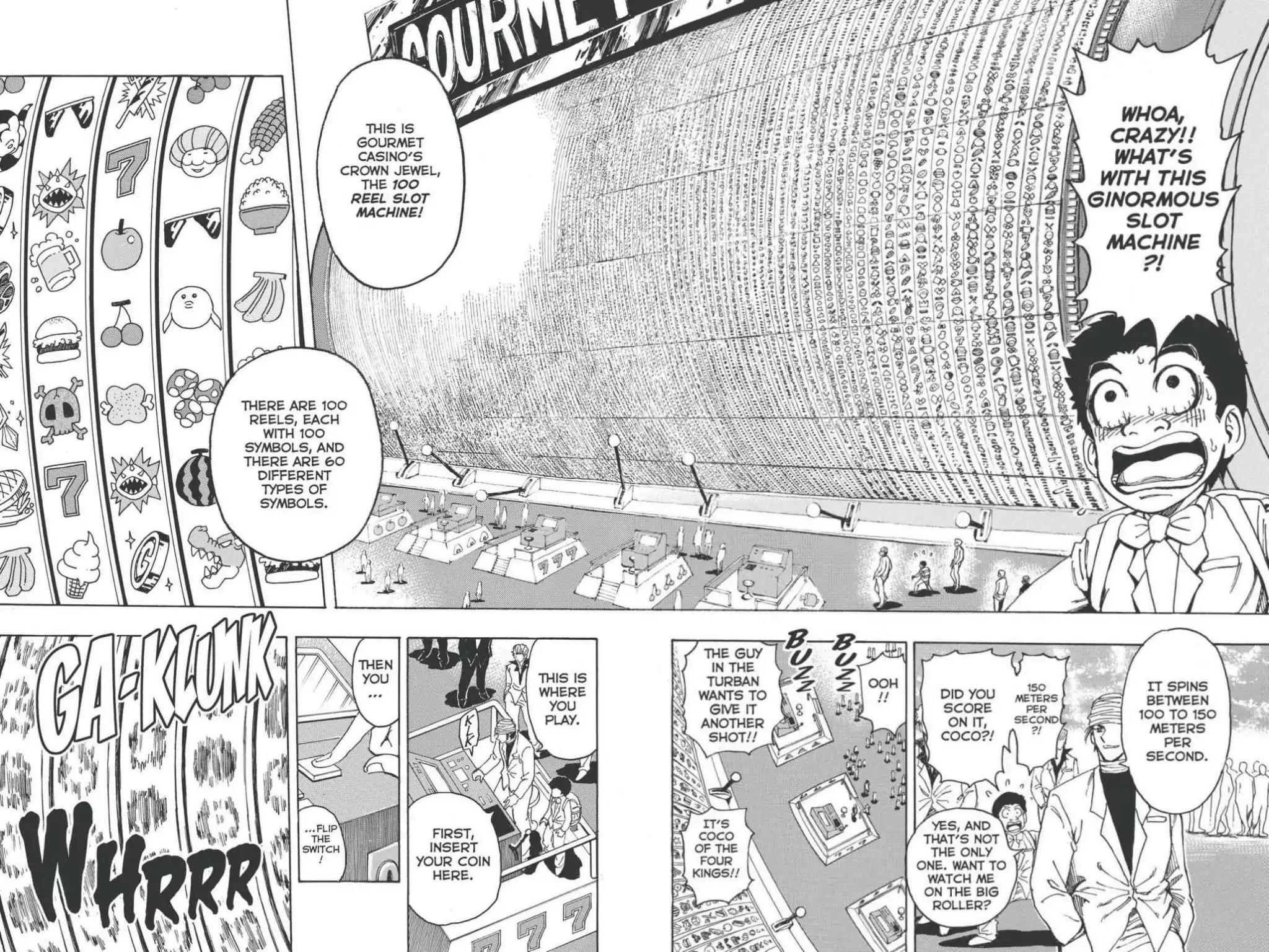 Toriko Chapter 162 page 4 - Chapter 162: Vol.18 Gourmet 162: Gambling Time!!