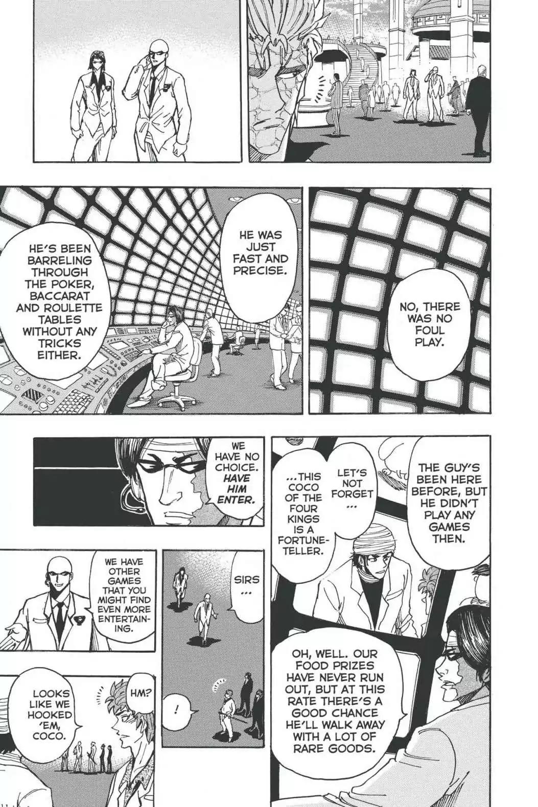 Toriko Chapter 162 page 8 - Chapter 162: Vol.18 Gourmet 162: Gambling Time!!