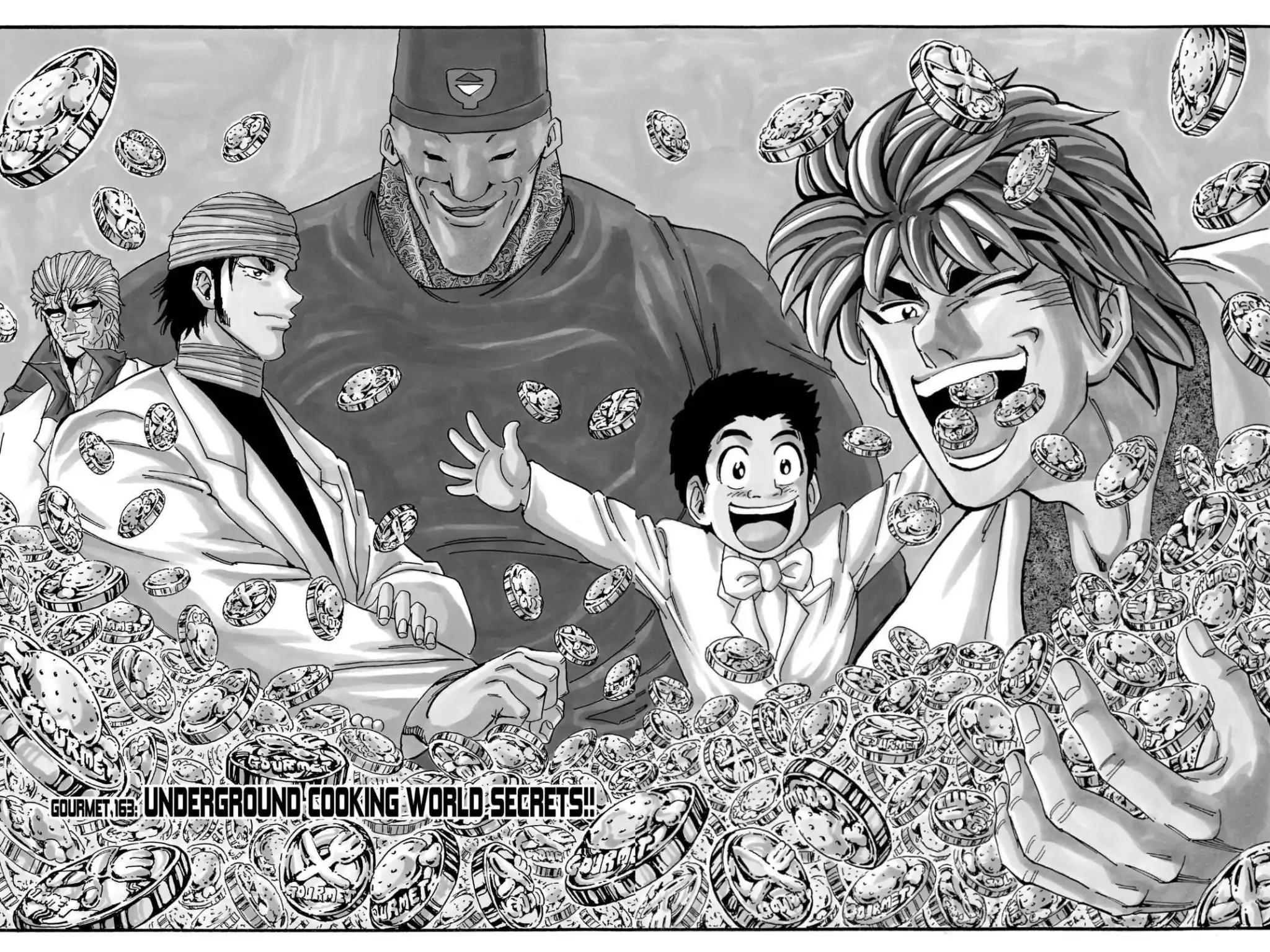 Toriko Chapter 163 page 8 - Chapter 163: Vol.19 Gourmet 163: Underground Cooking World Secrets!!