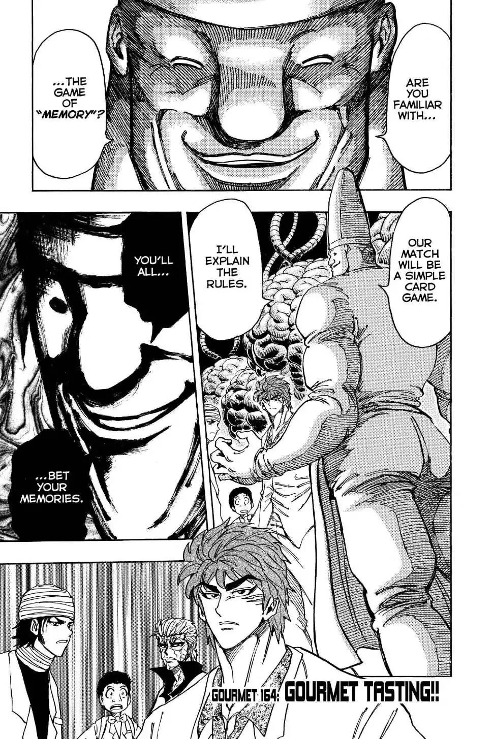 Toriko Chapter 164 page 1 - Chapter 164: Vol.19 Gourmet 164: Gourmet Tasting!!