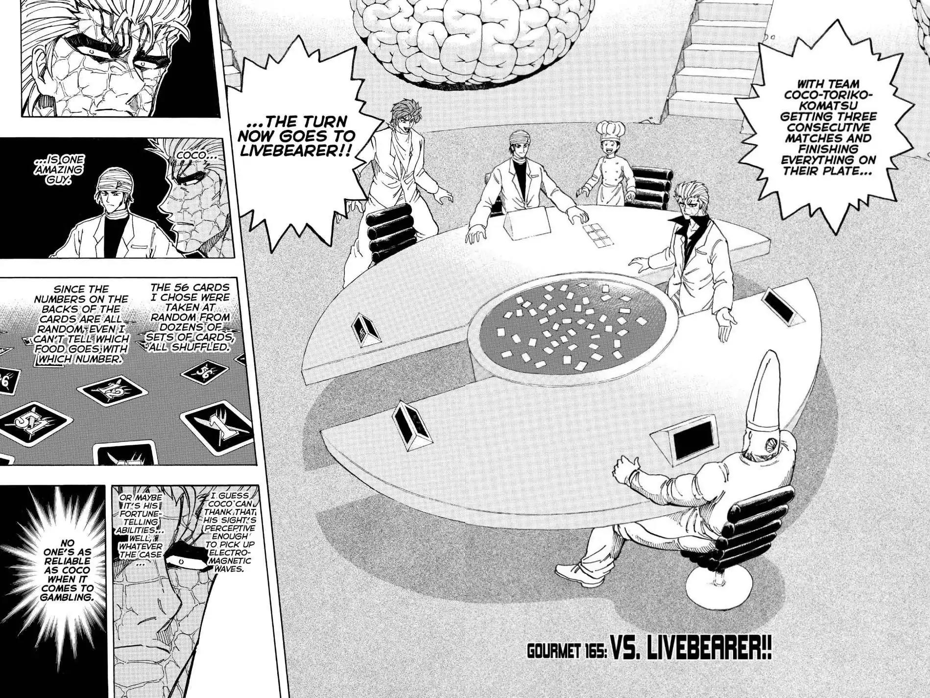 Toriko Chapter 165 page 2 - Chapter 165: Vol.19 Gourmet 165: Vs. Livebearer!!