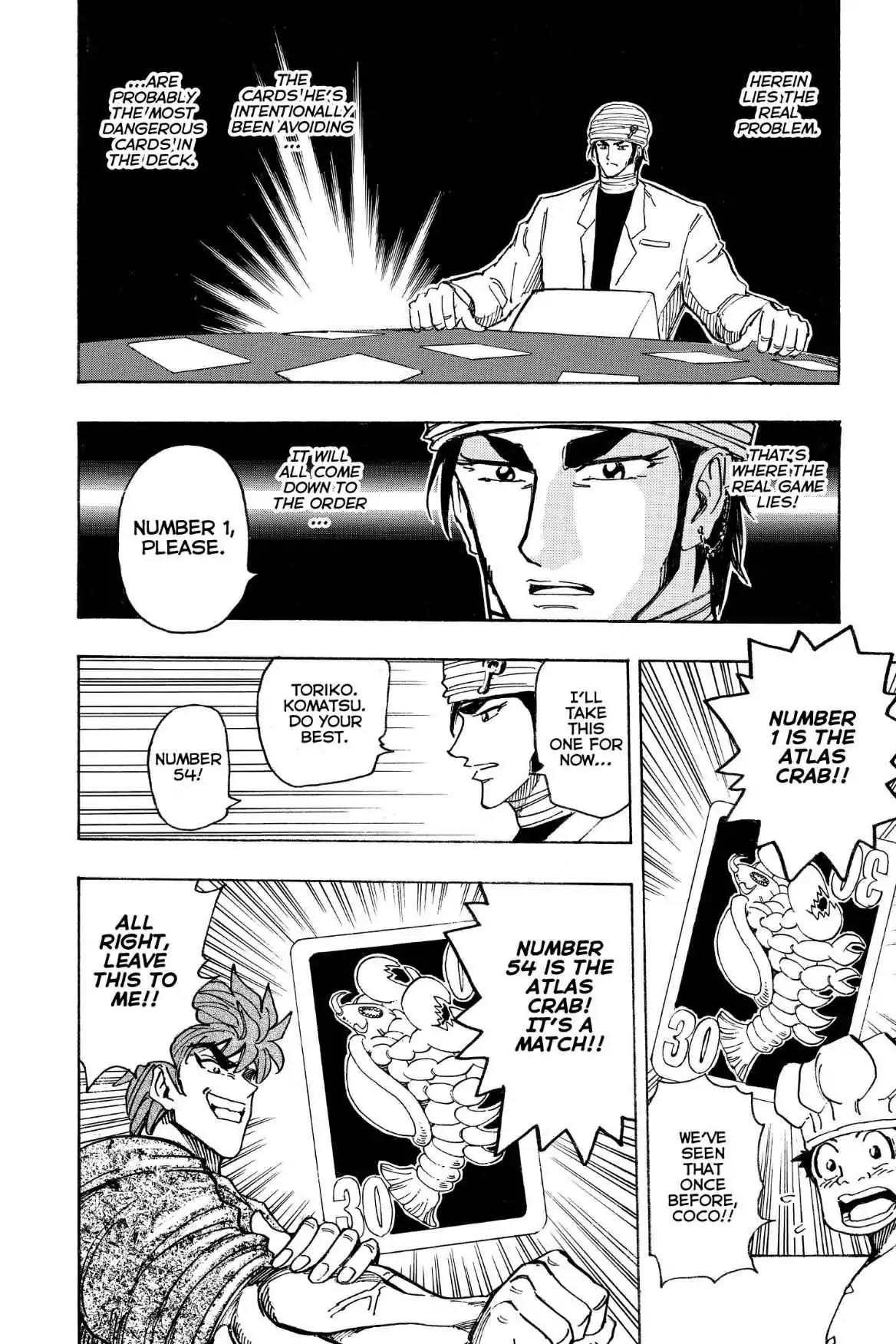 Toriko Chapter 166 page 10 - Chapter 166: Vol.19 Gourmet 166: The Heart of the Game!!