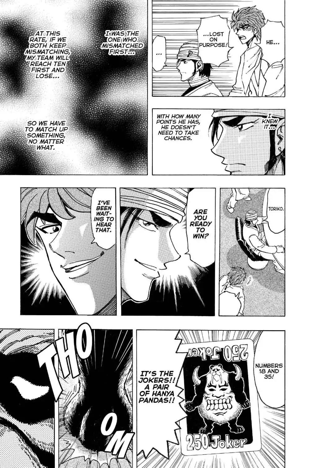 Toriko Chapter 166 page 17 - Chapter 166: Vol.19 Gourmet 166: The Heart of the Game!!