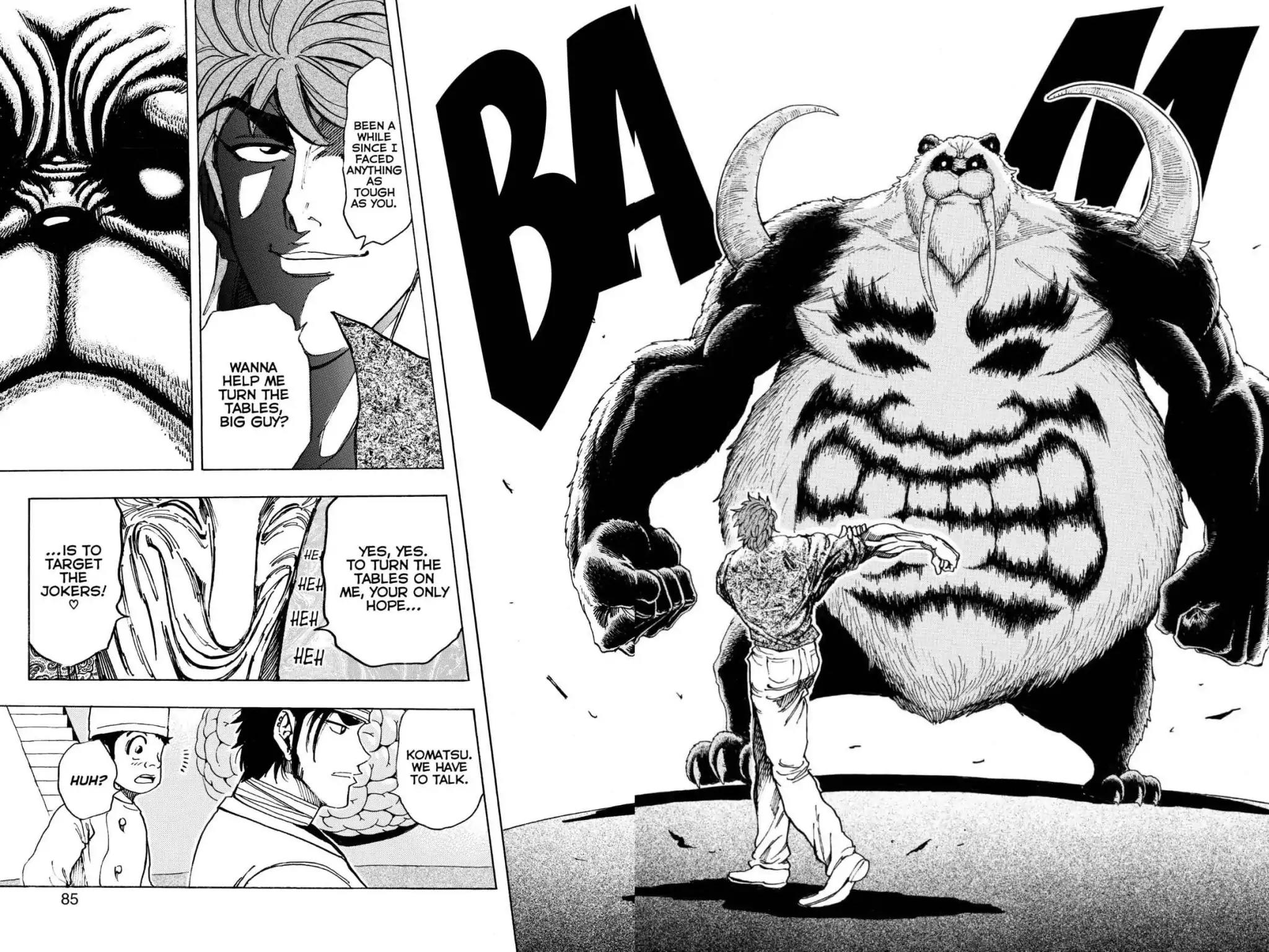 Toriko Chapter 166 page 18 - Chapter 166: Vol.19 Gourmet 166: The Heart of the Game!!