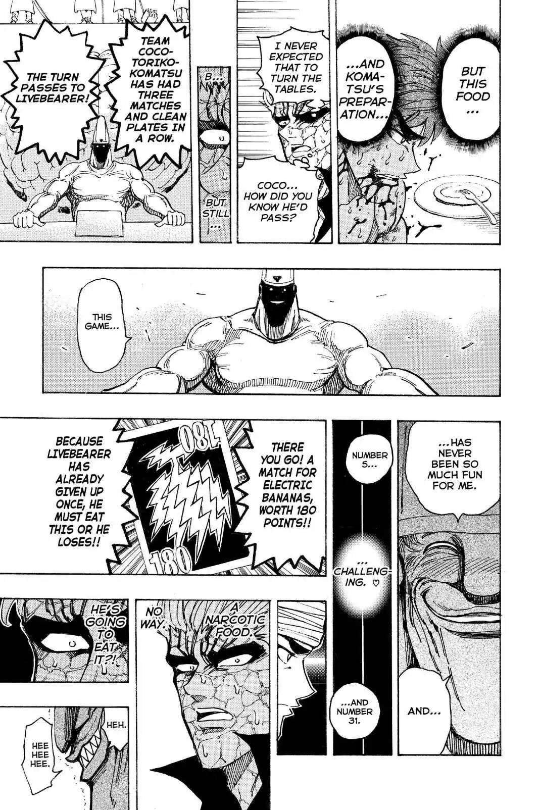 Toriko Chapter 168 page 11 - Chapter 168: Vol.19 Gourmet 168: Coco's Aim!!