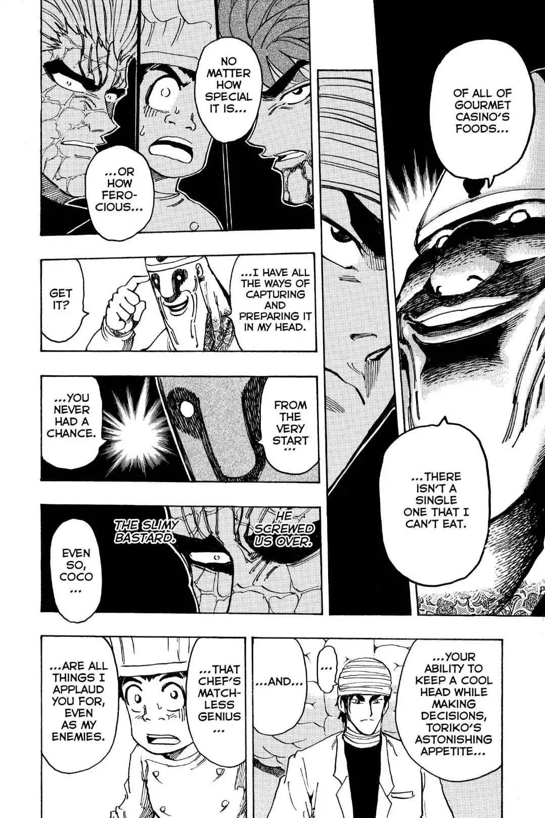 Toriko Chapter 168 page 16 - Chapter 168: Vol.19 Gourmet 168: Coco's Aim!!