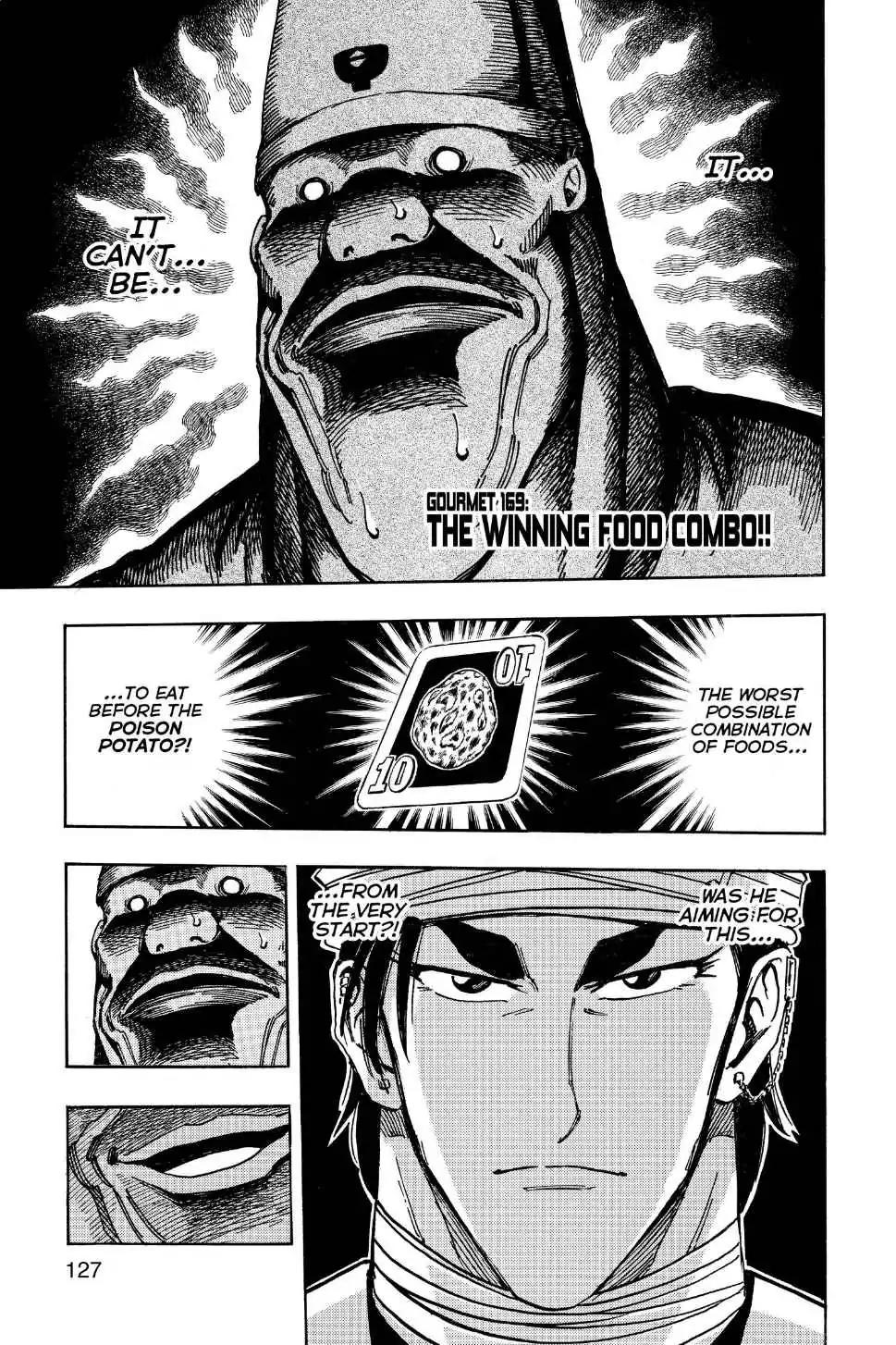 Toriko Chapter 169 page 1 - Chapter 169: Vol.19 Gourmet 169: The Winning Food Combo!!