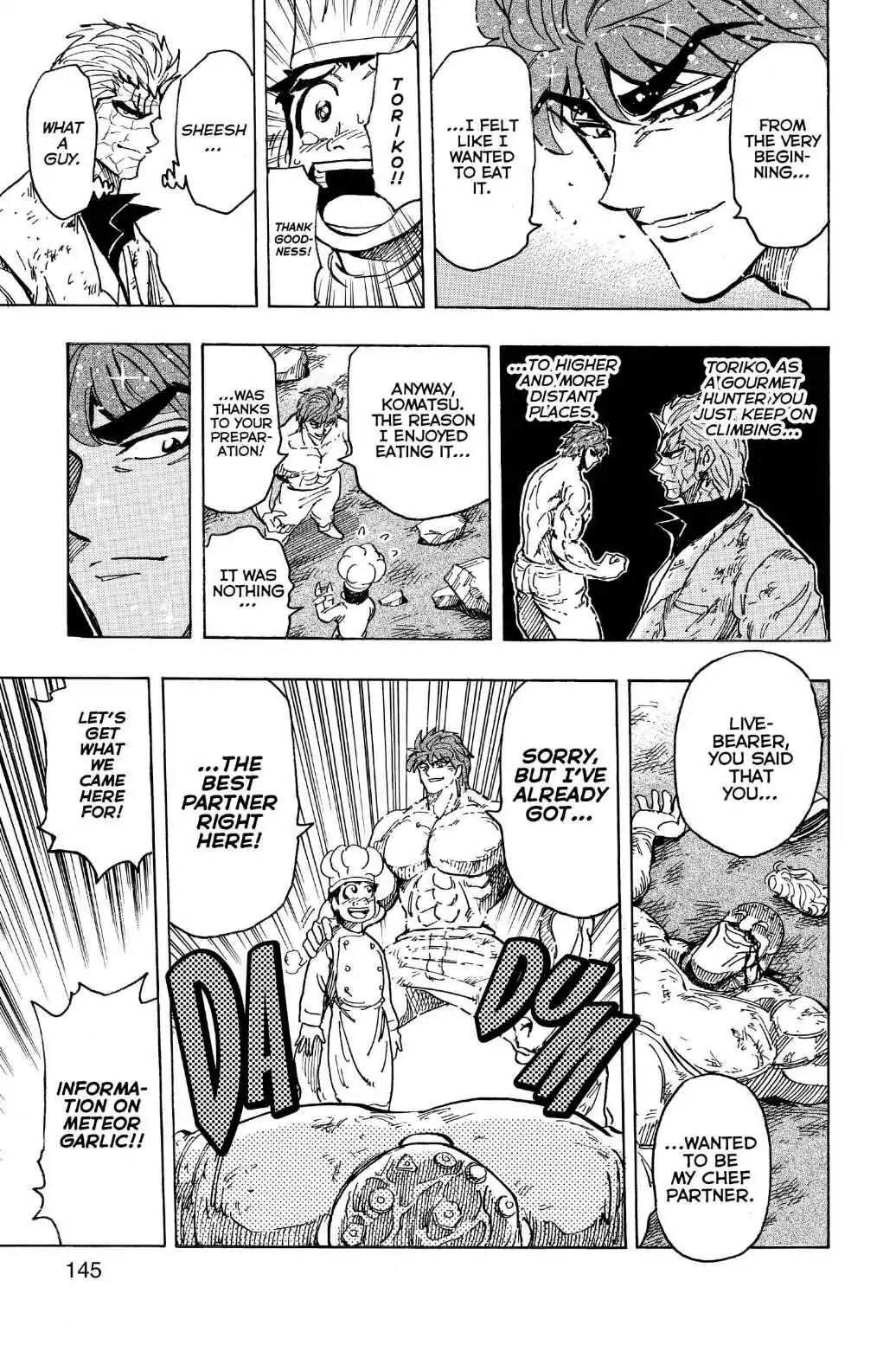 Toriko Chapter 169 page 19 - Chapter 169: Vol.19 Gourmet 169: The Winning Food Combo!!