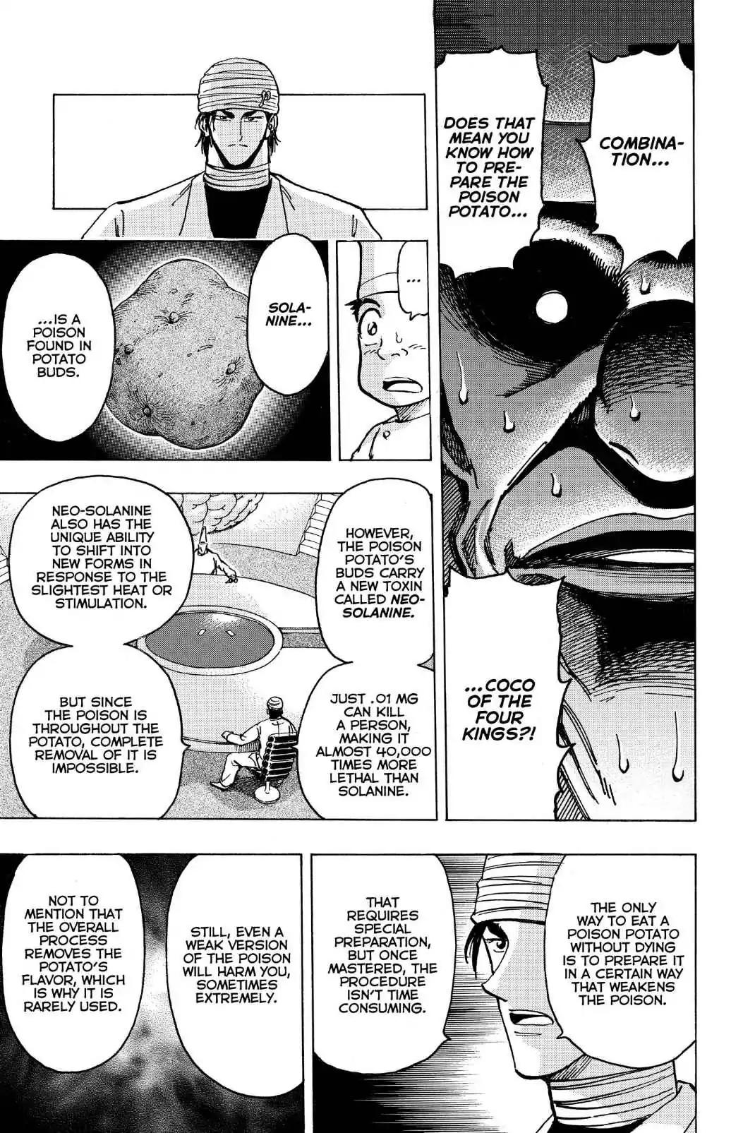 Toriko Chapter 169 page 3 - Chapter 169: Vol.19 Gourmet 169: The Winning Food Combo!!