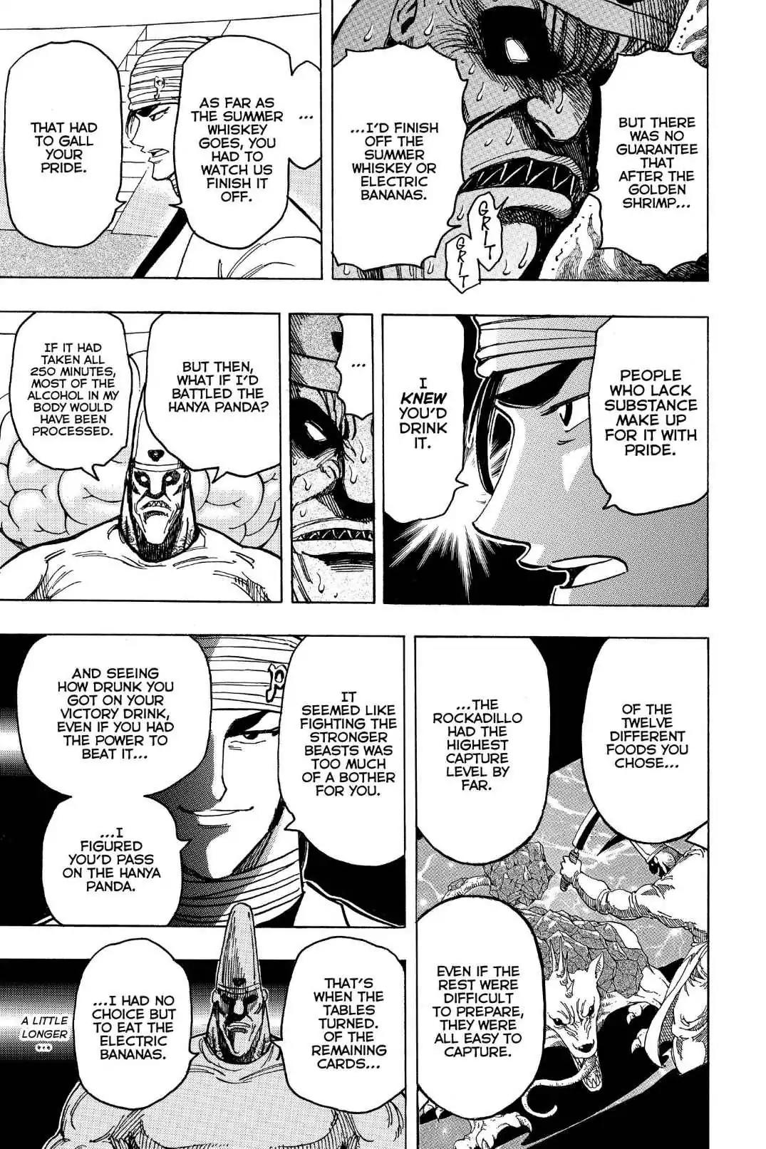 Toriko Chapter 169 page 5 - Chapter 169: Vol.19 Gourmet 169: The Winning Food Combo!!