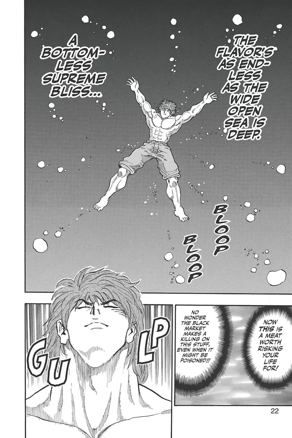 Toriko Chapter 17 page 22 - Chapter 17: Vol.3 Gourmet 17: A Taste of Poison!!