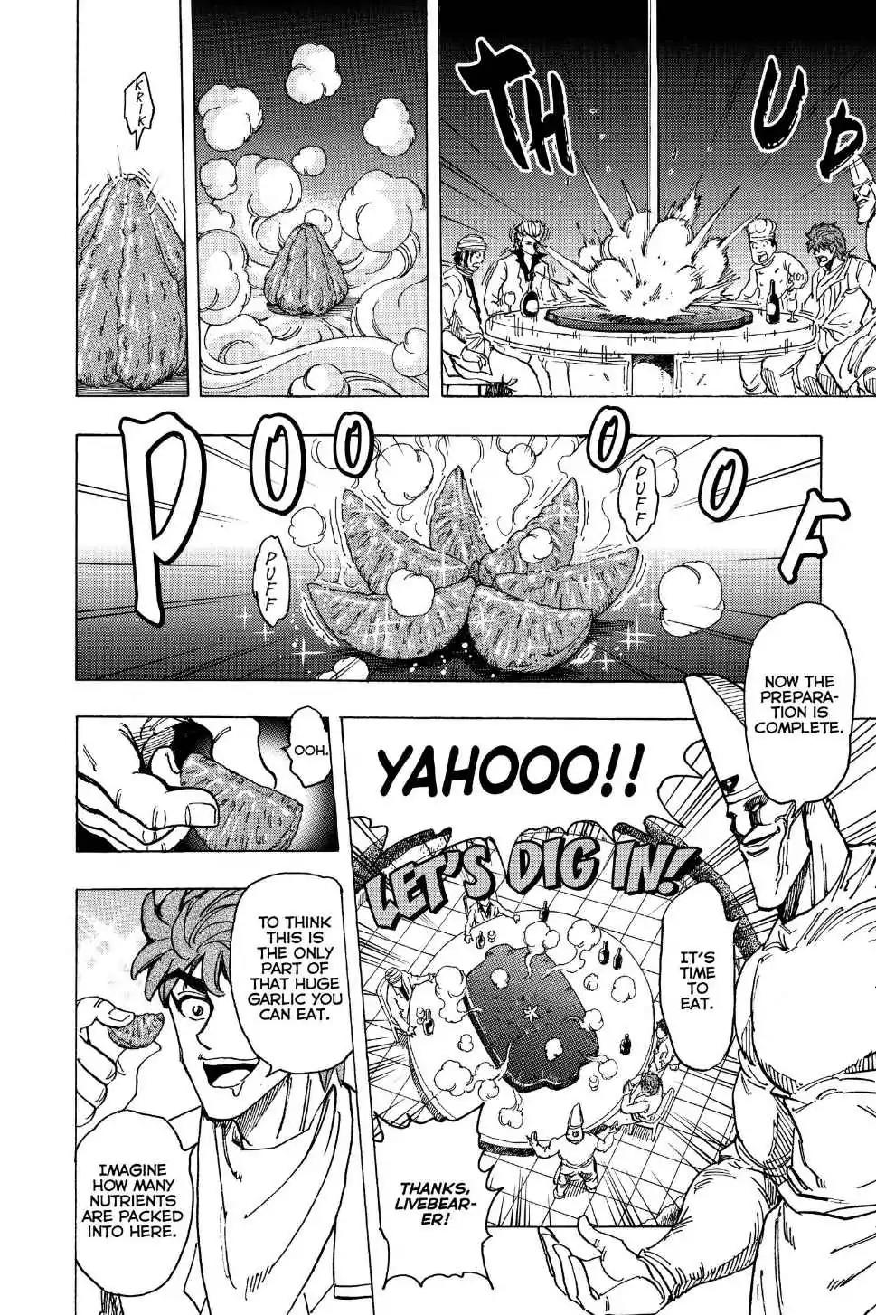 Toriko Chapter 170 page 15 - Chapter 170: Vol.19 Gourmet 170: A Taste of Meteor Garlic!!
