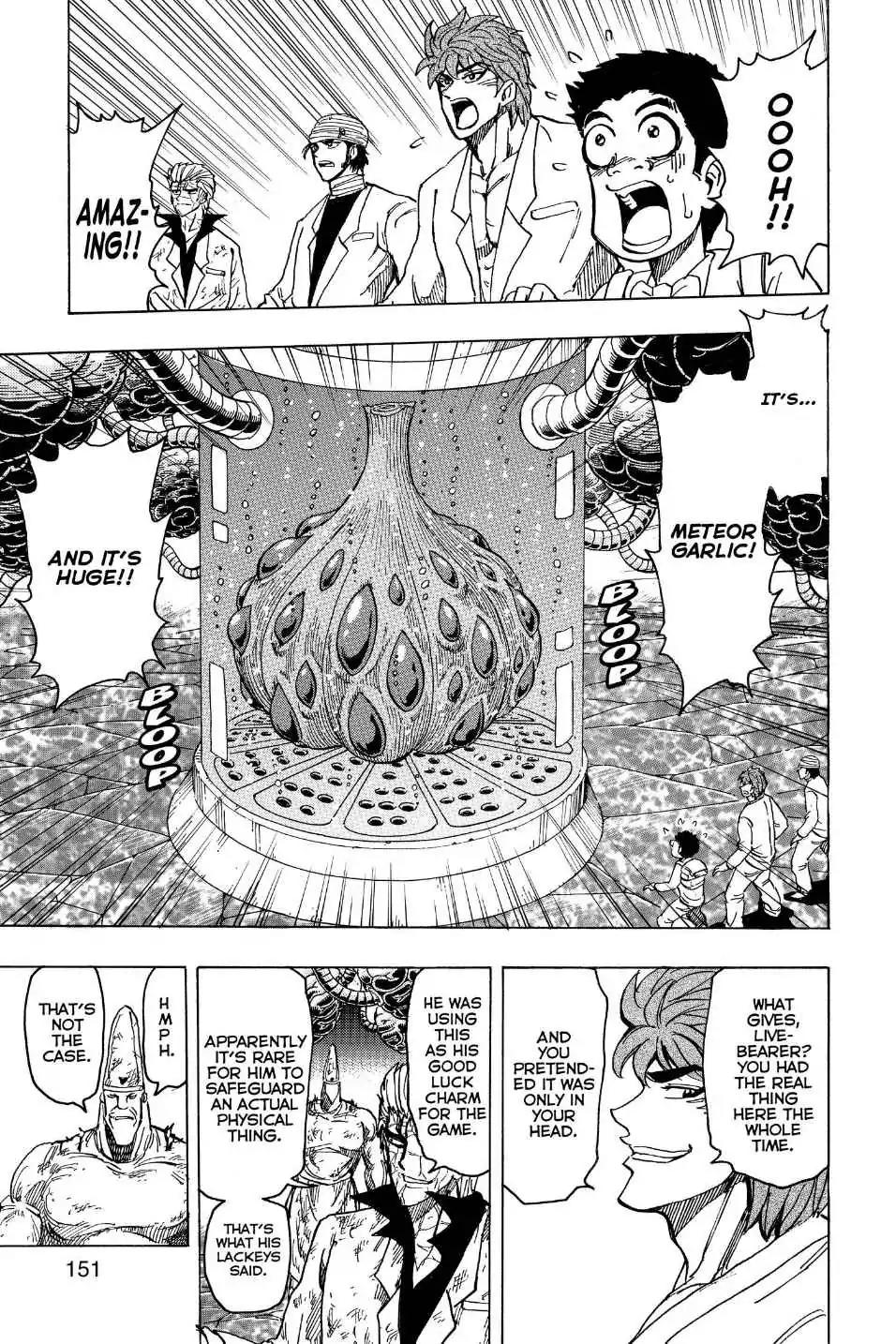 Toriko Chapter 170 page 5 - Chapter 170: Vol.19 Gourmet 170: A Taste of Meteor Garlic!!