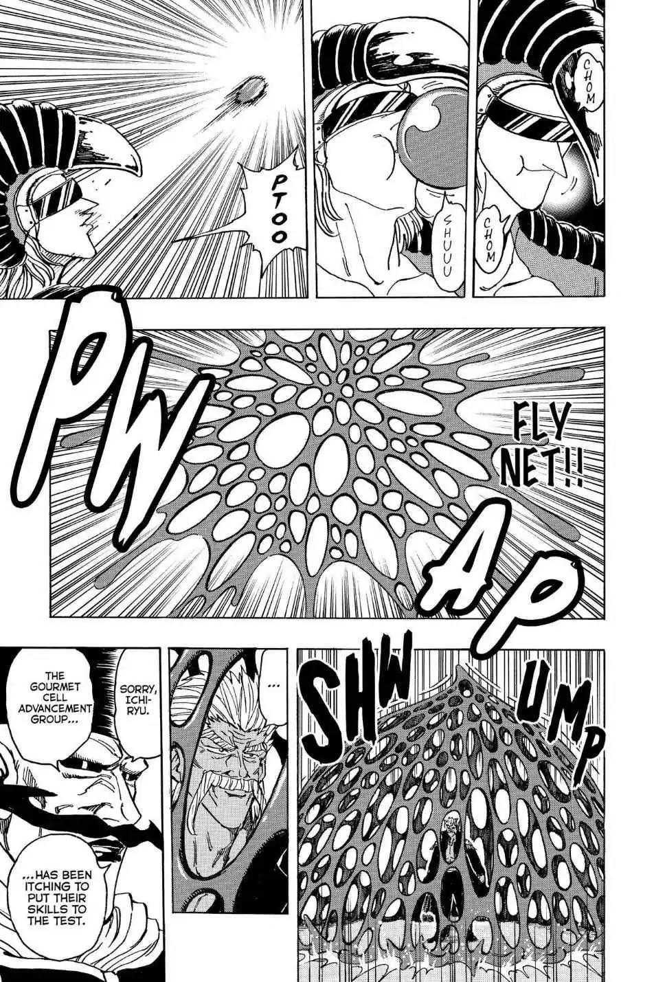 Toriko Chapter 172 page 11 - Chapter 172: Vol.20 Gourmet 172: Ichiryu and Midora!!
