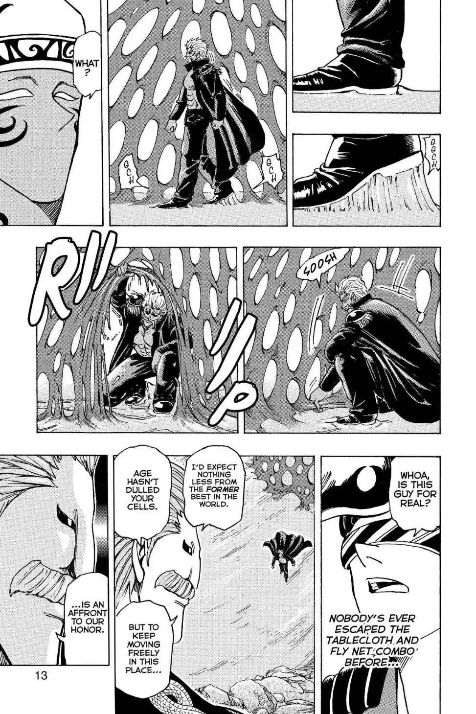 Toriko Chapter 172 page 13 - Chapter 172: Vol.20 Gourmet 172: Ichiryu and Midora!!