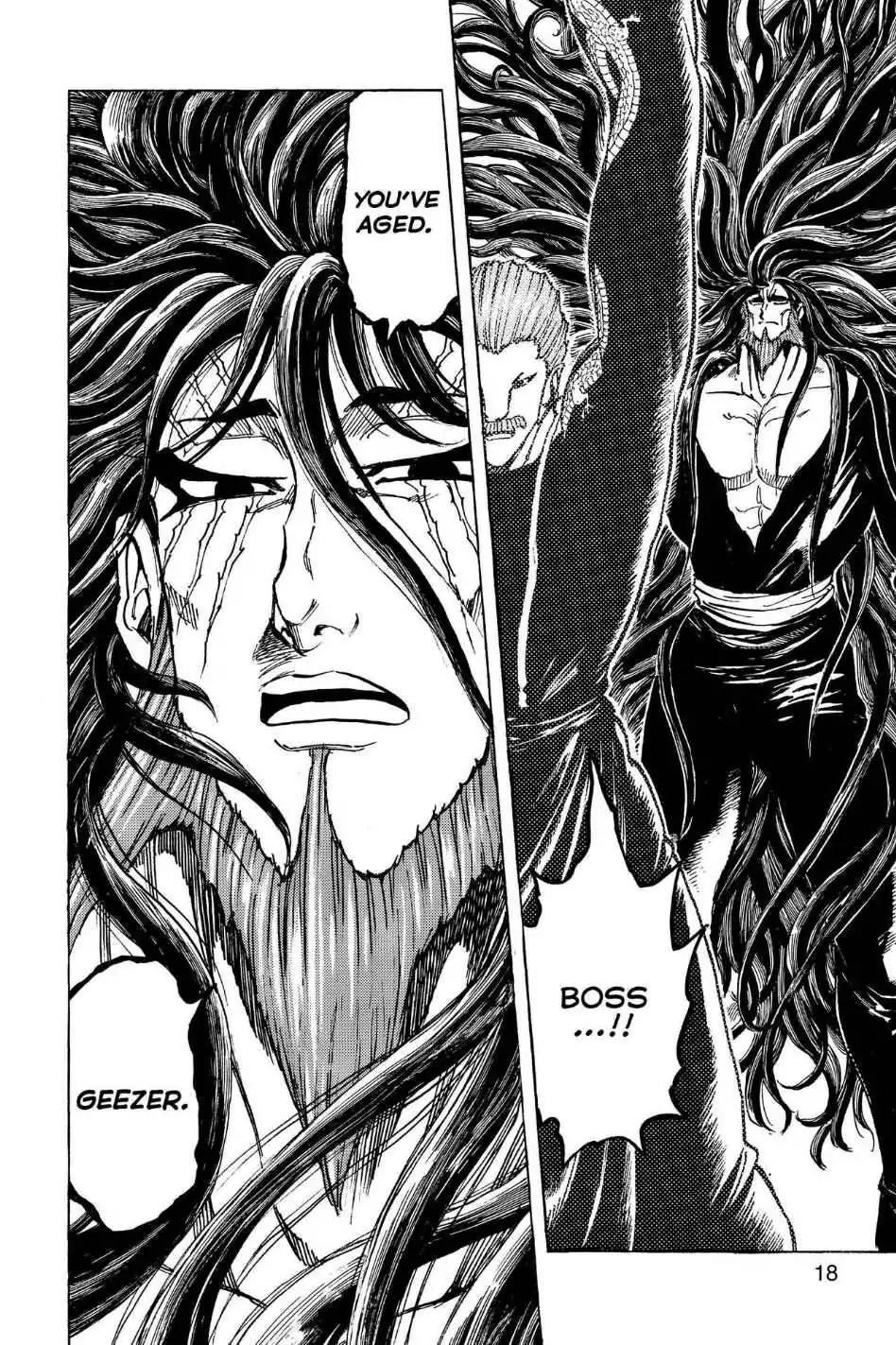 Toriko Chapter 172 page 18 - Chapter 172: Vol.20 Gourmet 172: Ichiryu and Midora!!