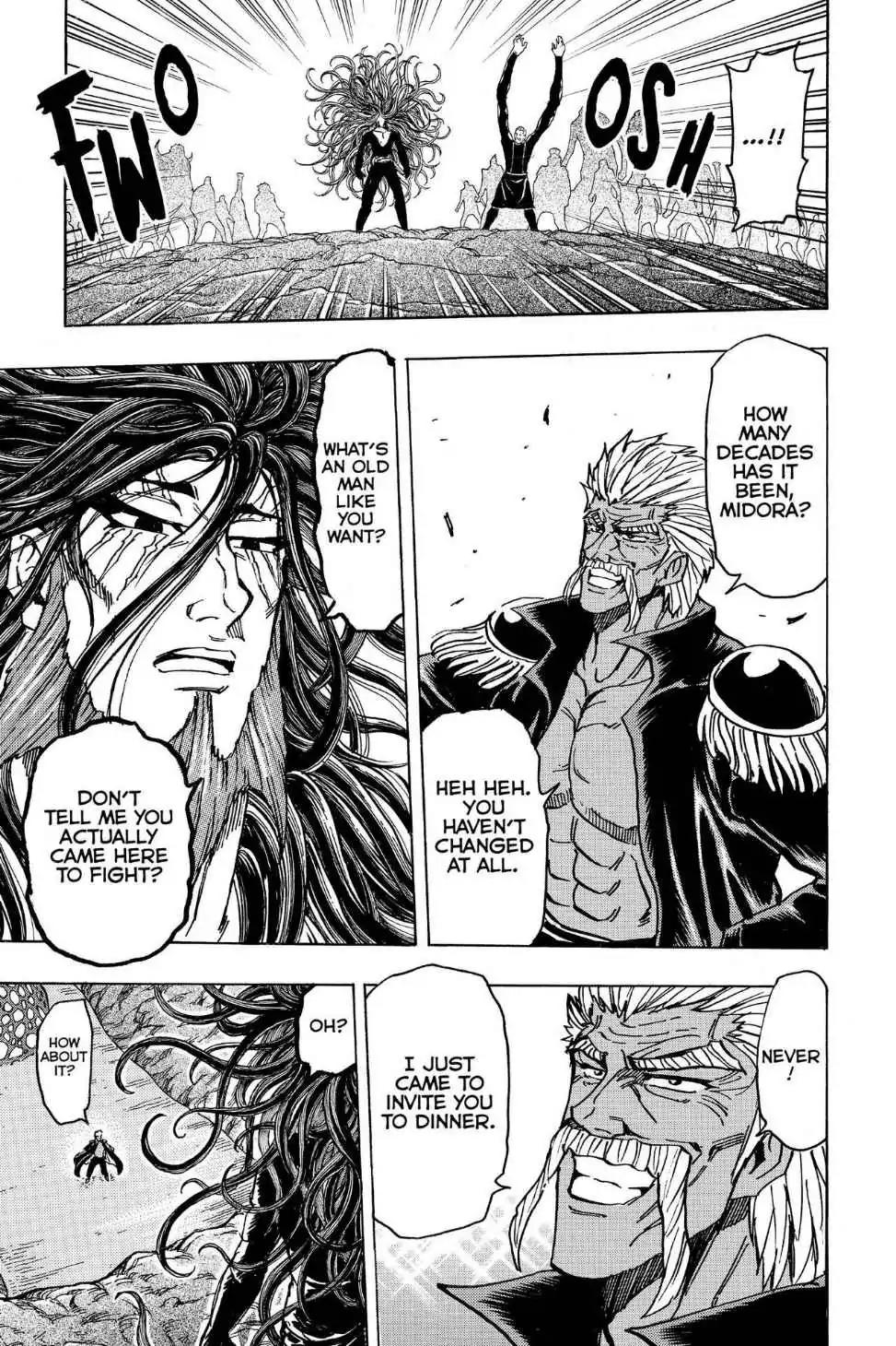 Toriko Chapter 172 page 19 - Chapter 172: Vol.20 Gourmet 172: Ichiryu and Midora!!