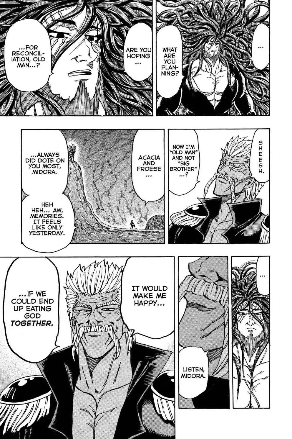 Toriko Chapter 172 page 21 - Chapter 172: Vol.20 Gourmet 172: Ichiryu and Midora!!